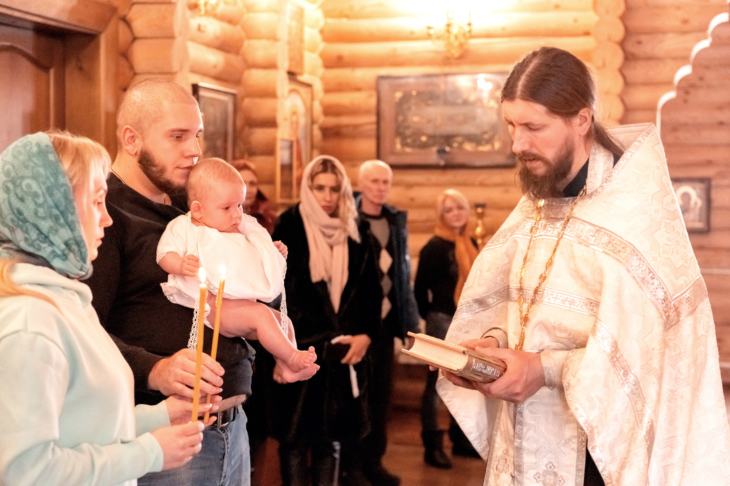 Крещение. Фотограф новорожденных в Пензе Позднякова Елена