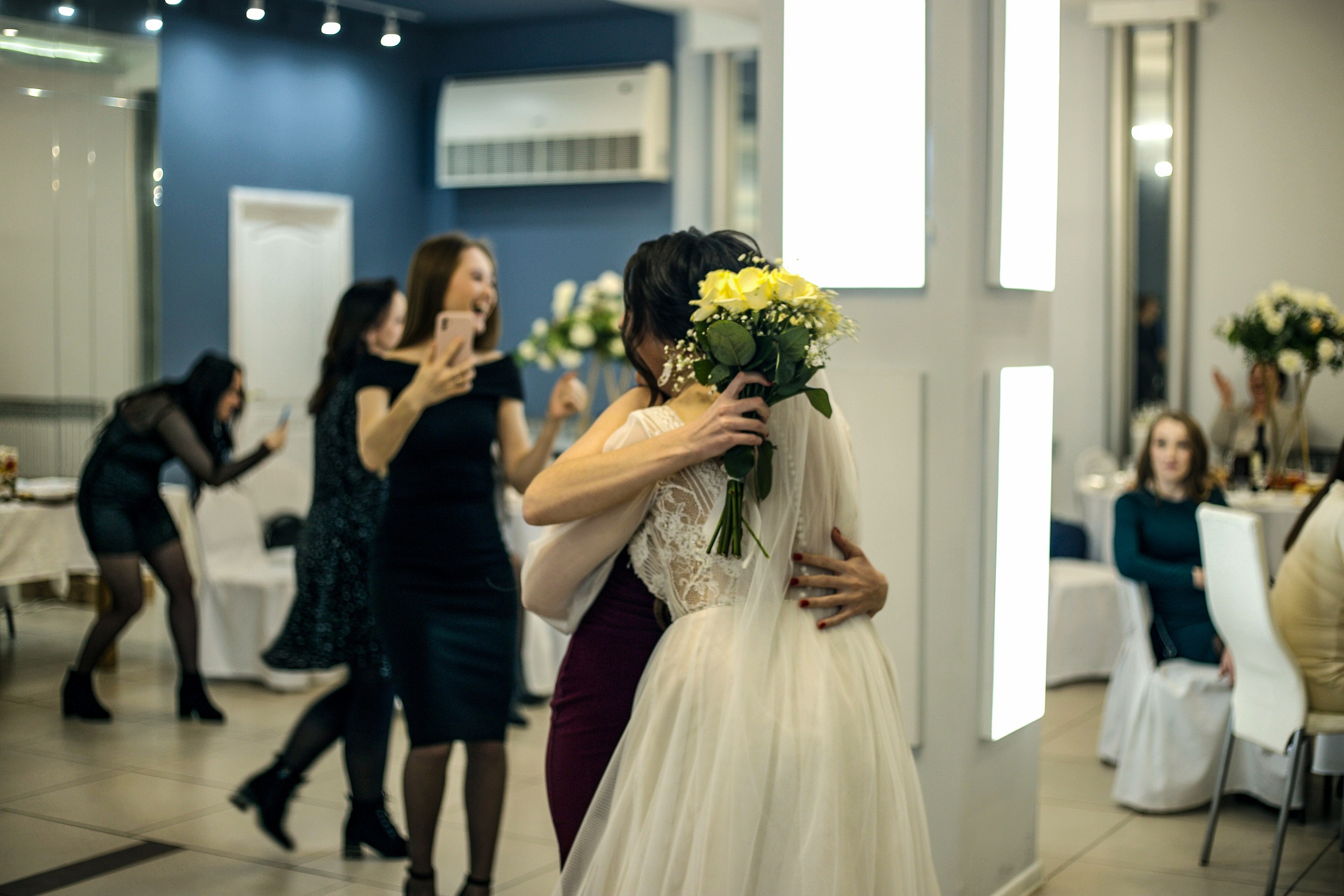 Свадебный банкет. Разноплановый фотограф в Москве