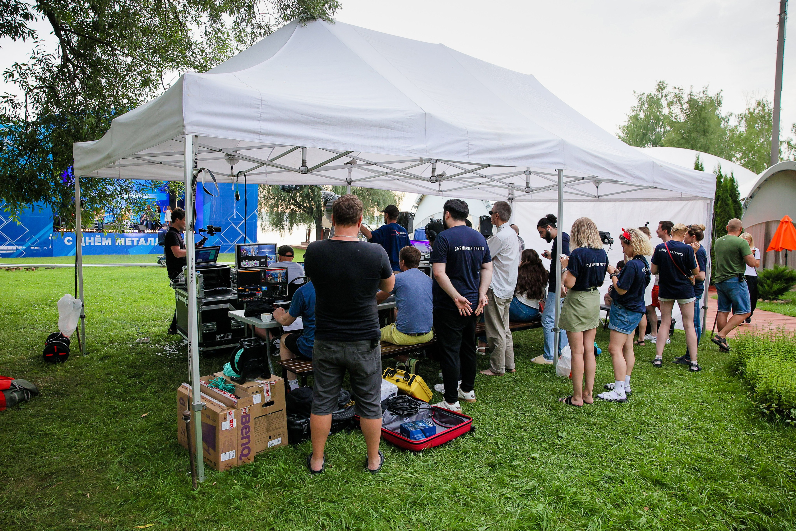 Backstage Чиж и Клава Кока. Фотограф Юрий Клим | Москва