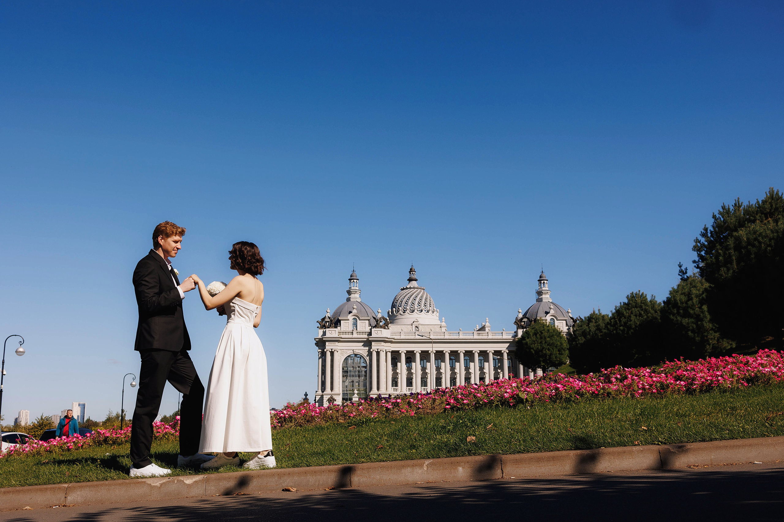 Владимир и Дания. Свадебная фотосессия в Казани. Портретный и репортажный фотограф в Чебоксарах Андриян Чаркин