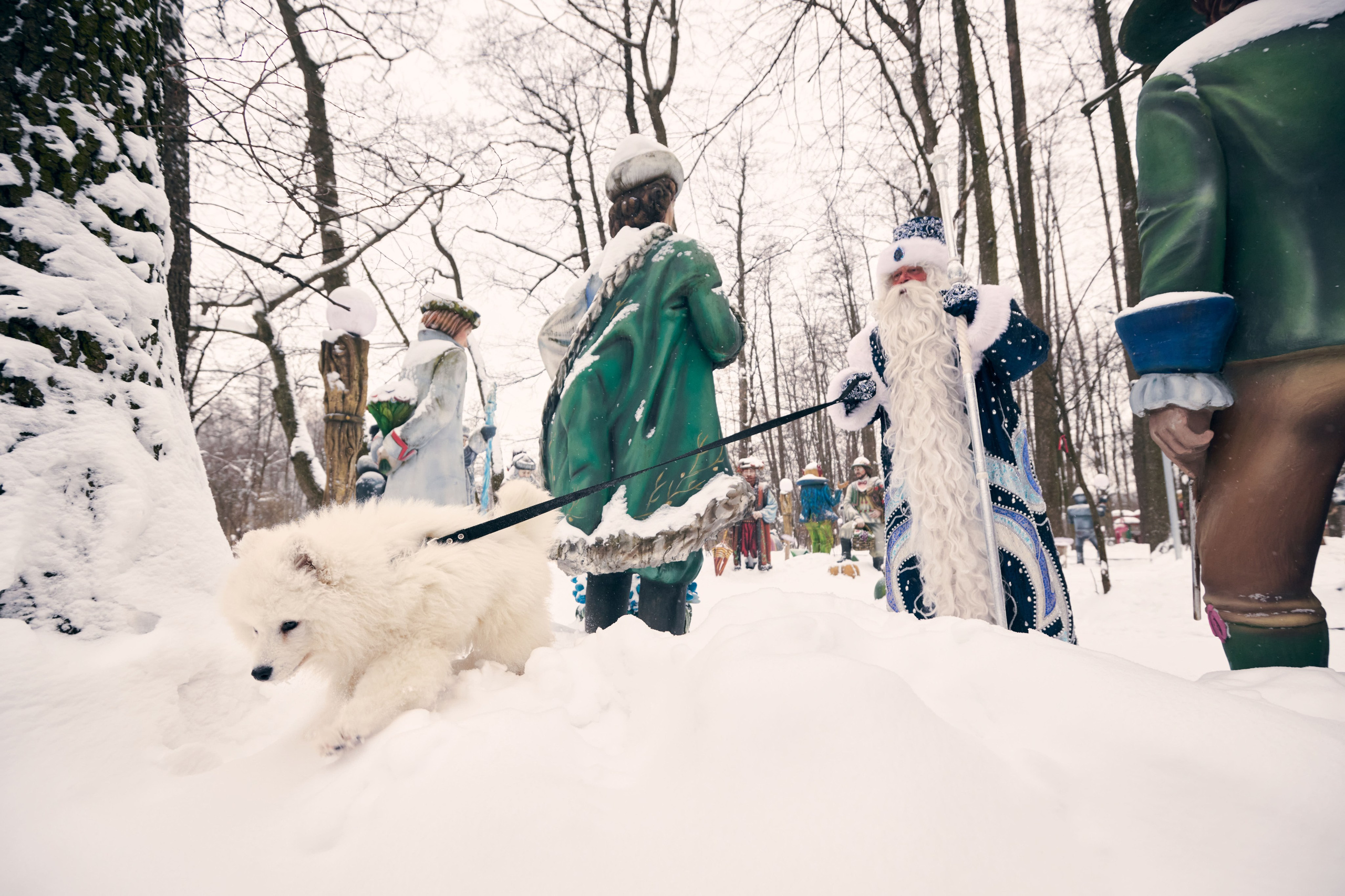 Дед Мороз с Платоном. Никита Хохловский фото и видео продакшн