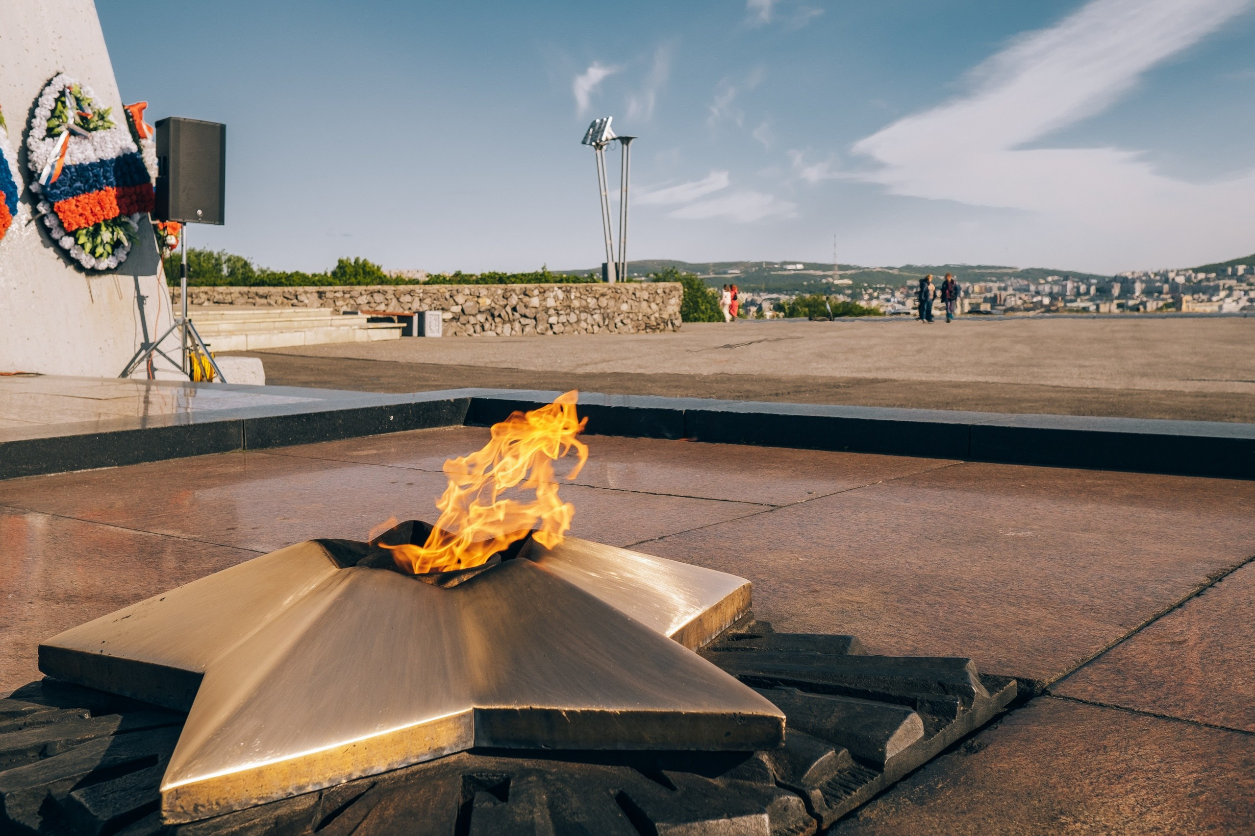 Репортаж церемонии «Путь Победы». Фотограф в Мурманске Полина Аленовская