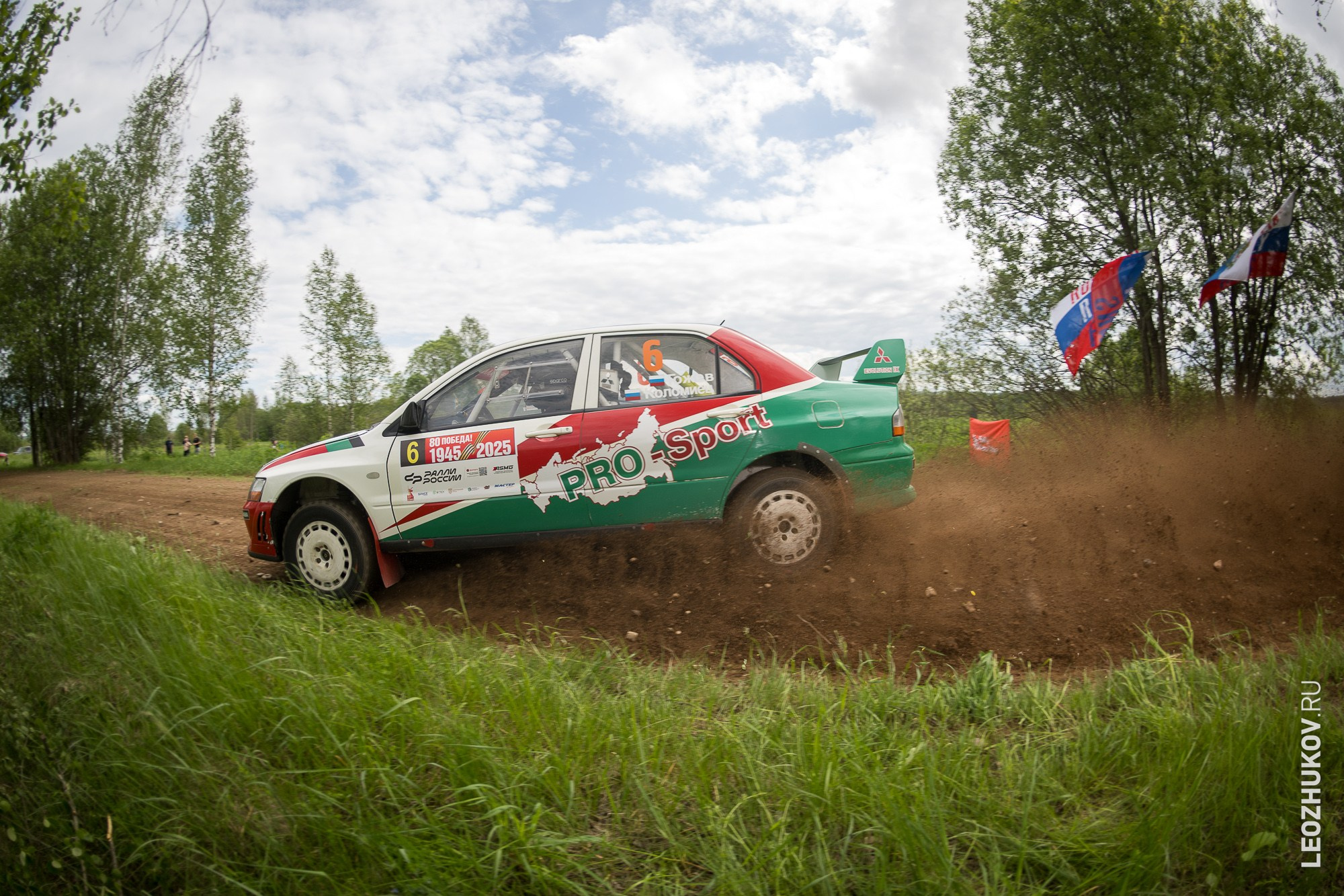 Rally Pushkinskie gory 2025. Sports photographer Leonid Zhukov