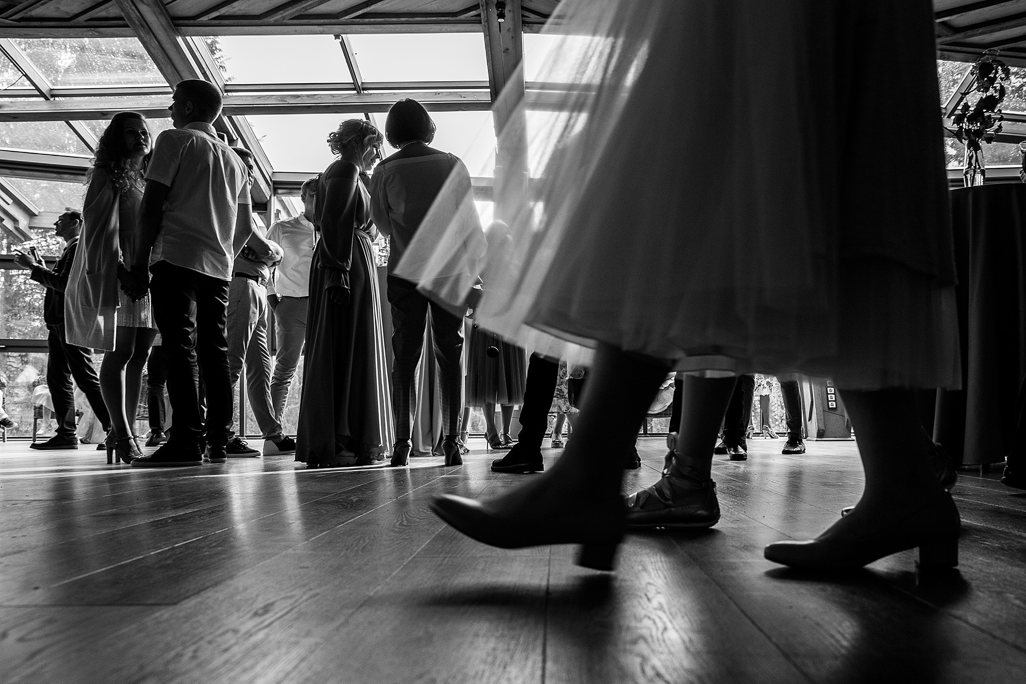 Погода была ужасная, невеста была прекрасная). Фотограф Игорь Цаплин