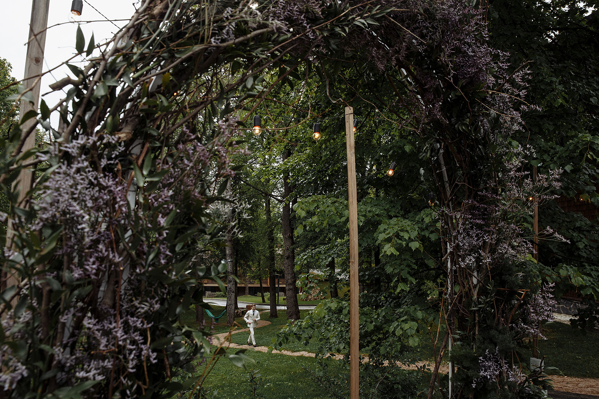 Погода была ужасная, невеста была прекрасная). Фотограф Игорь Цаплин