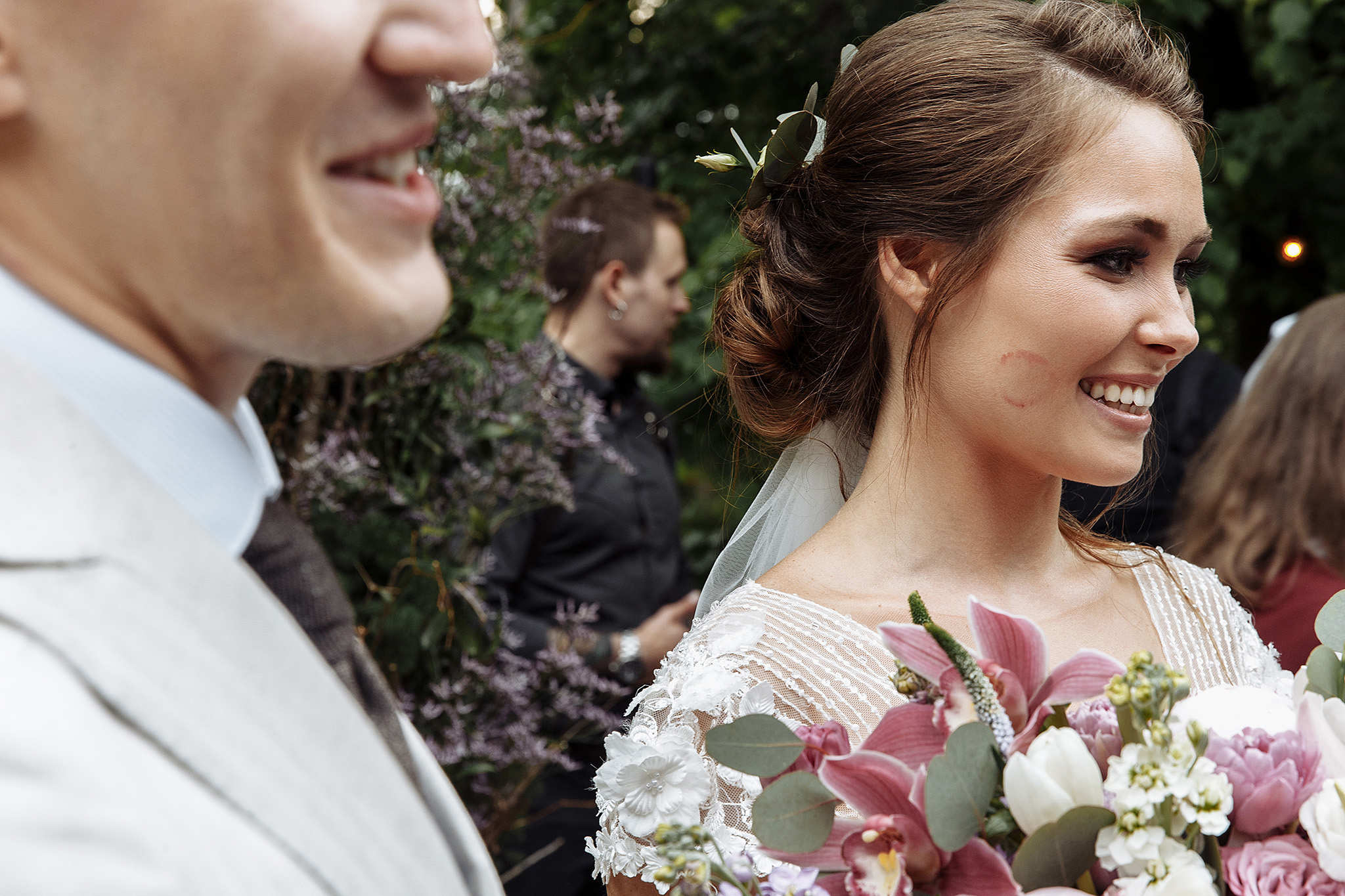 Погода была ужасная, невеста была прекрасная). Фотограф Игорь Цаплин