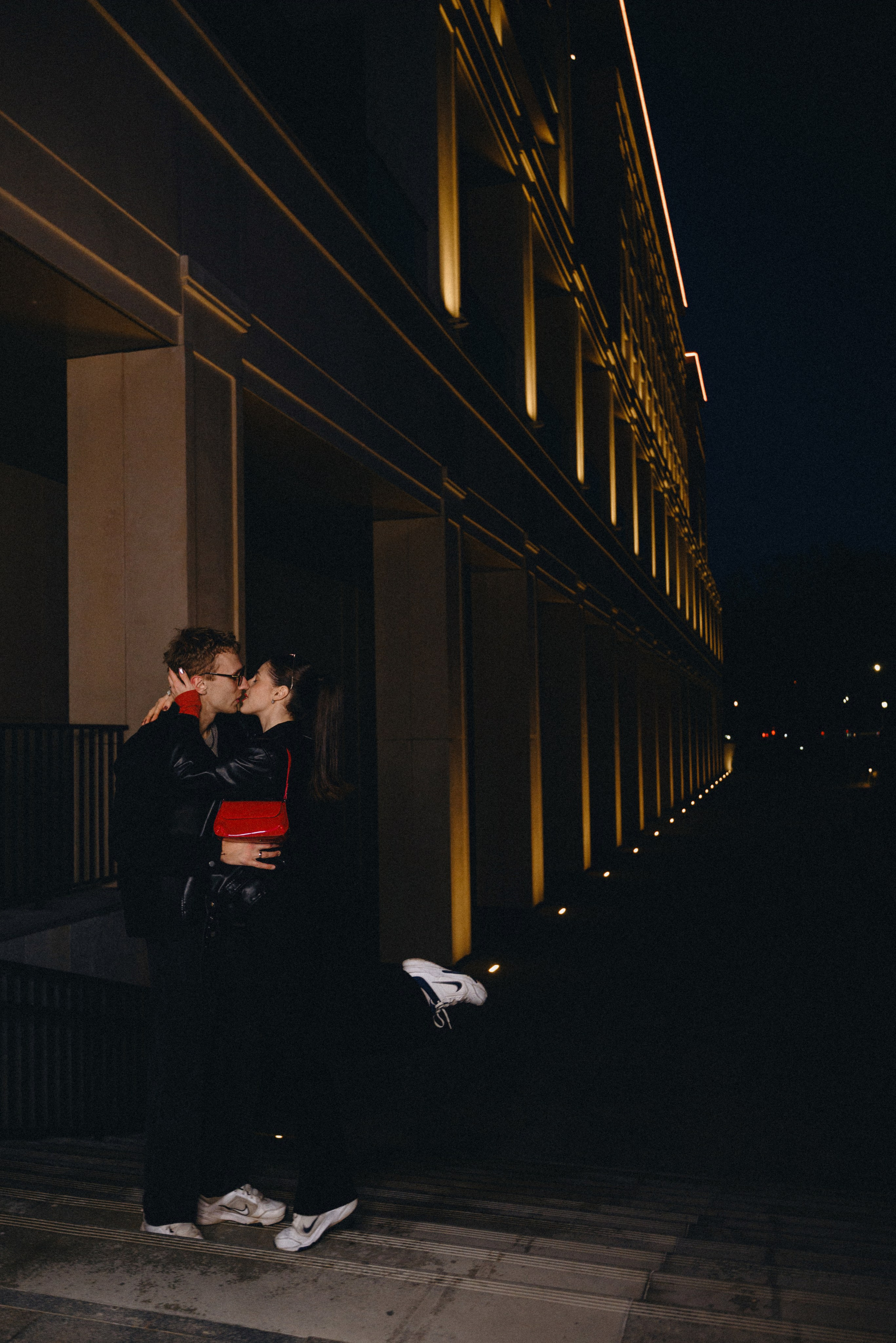 Любовь в ночном городе. Свадебный и портретный фотограф в Минске Наташа Каракулова