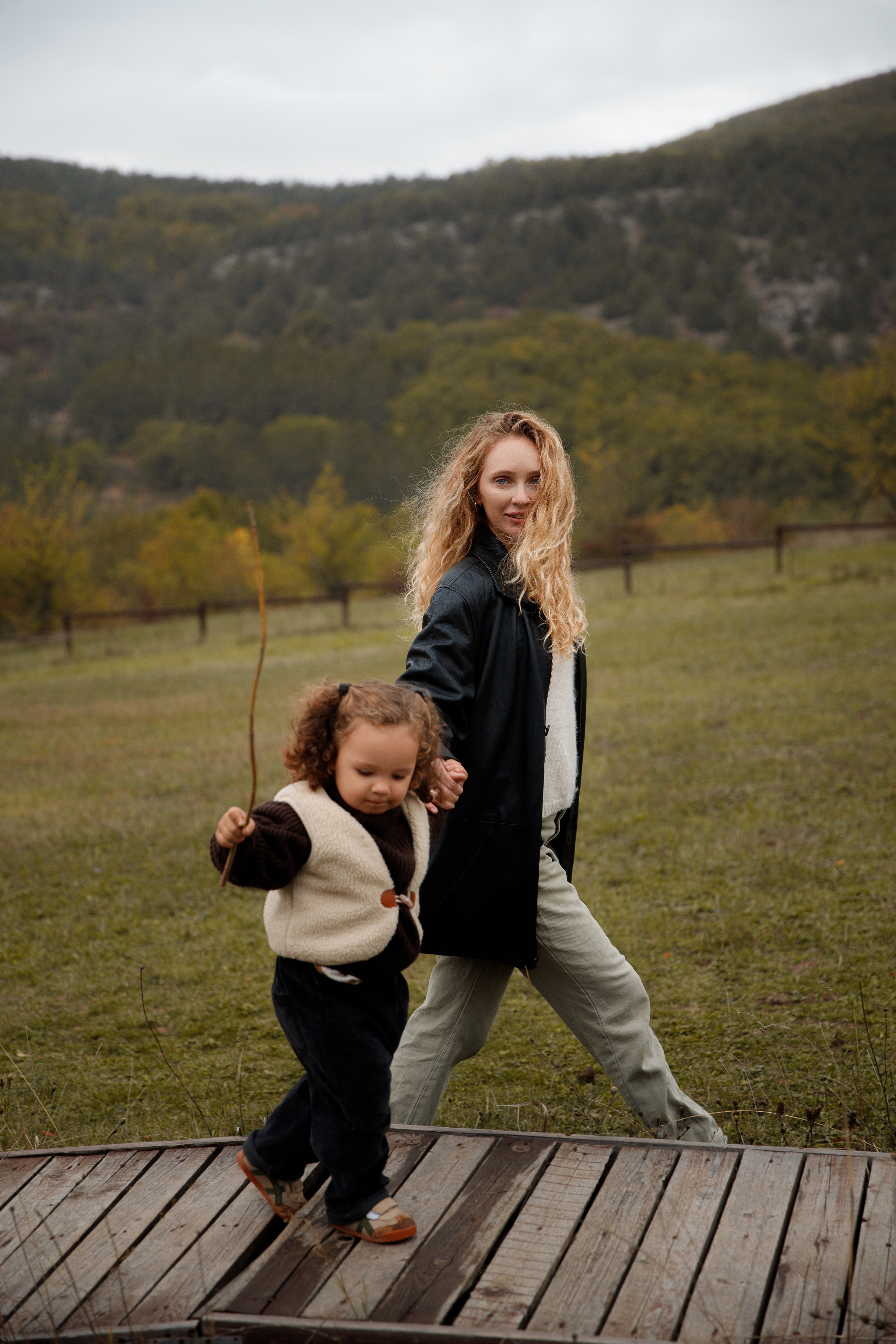 Лена и крошка Мария