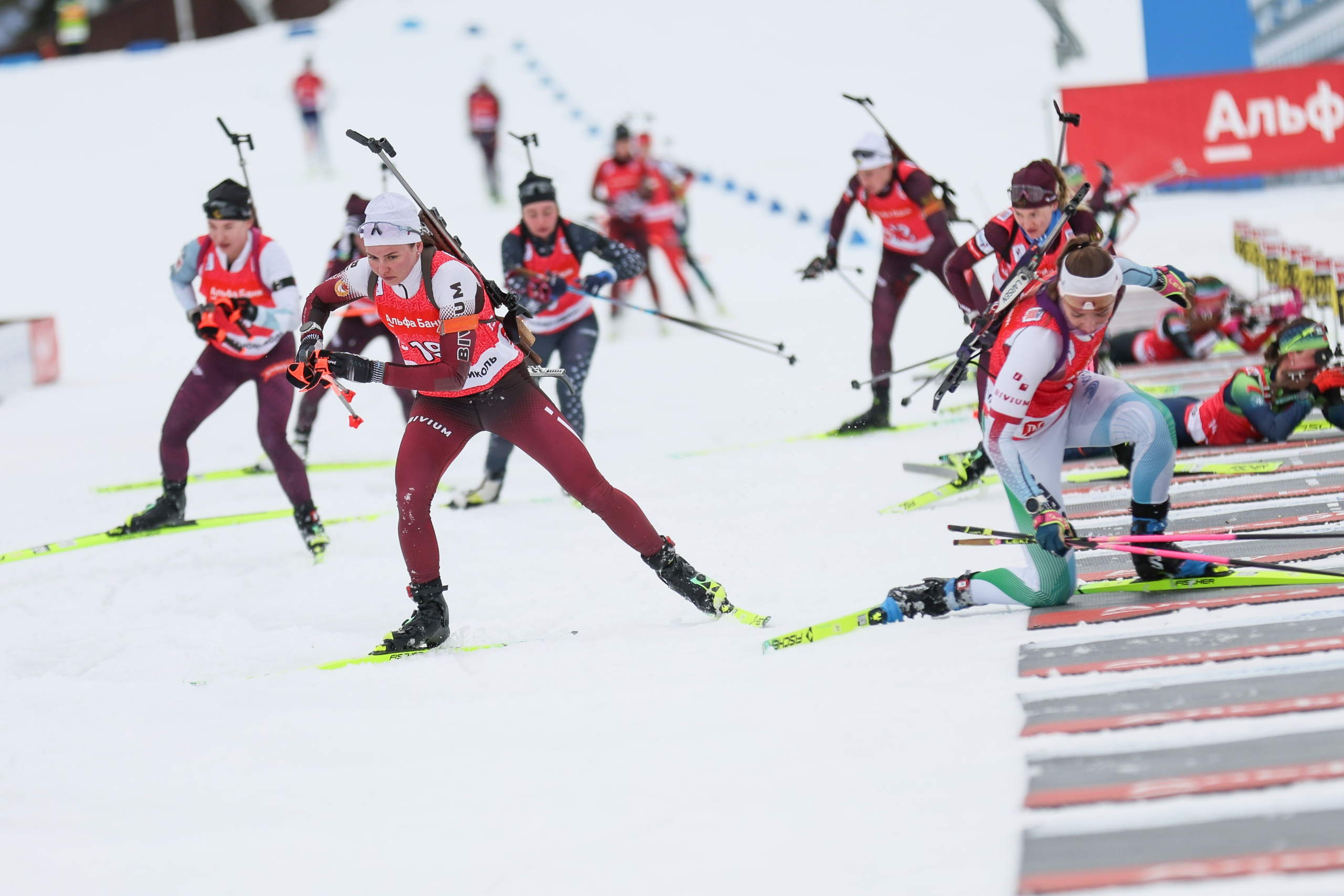 Масстарт Женщины