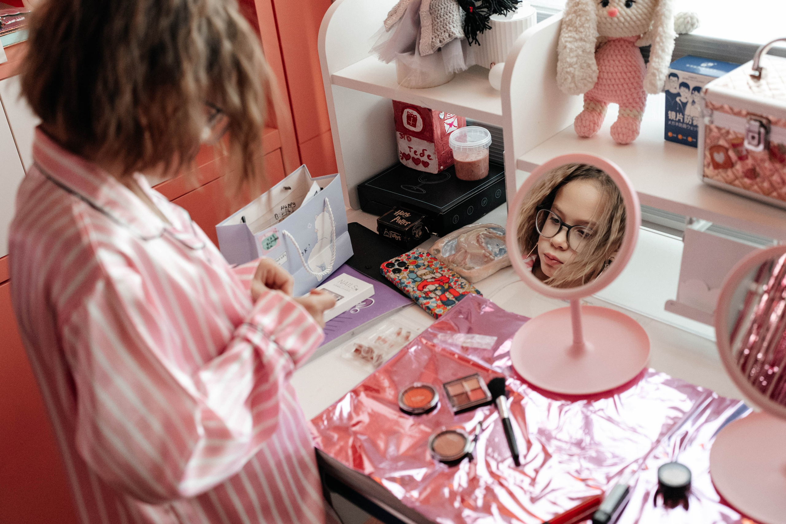 Пижамная вечеринка в честь дня рождения!. Свадебный фотограф Москва Александра Аверкова