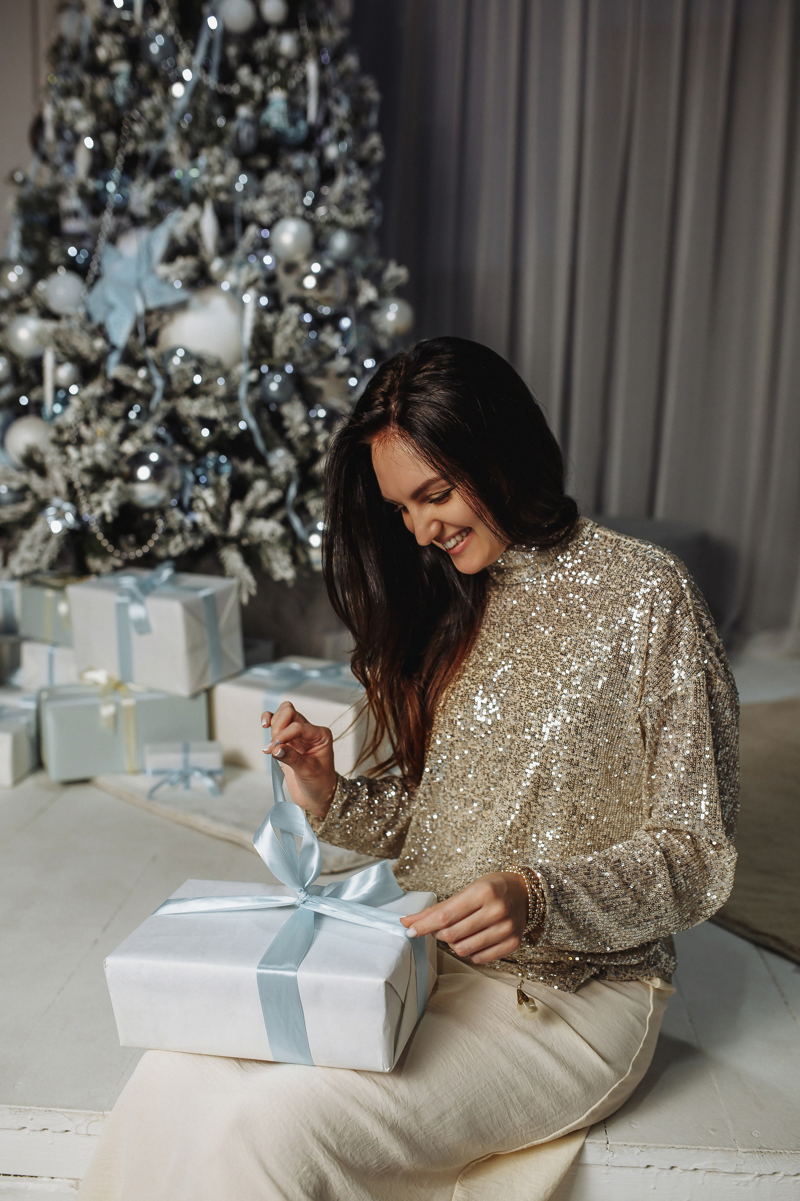 Новогодняя истории Ника, Женя и Артем. Семейный и свадебный фотограф в Саратове Катерина Оленская