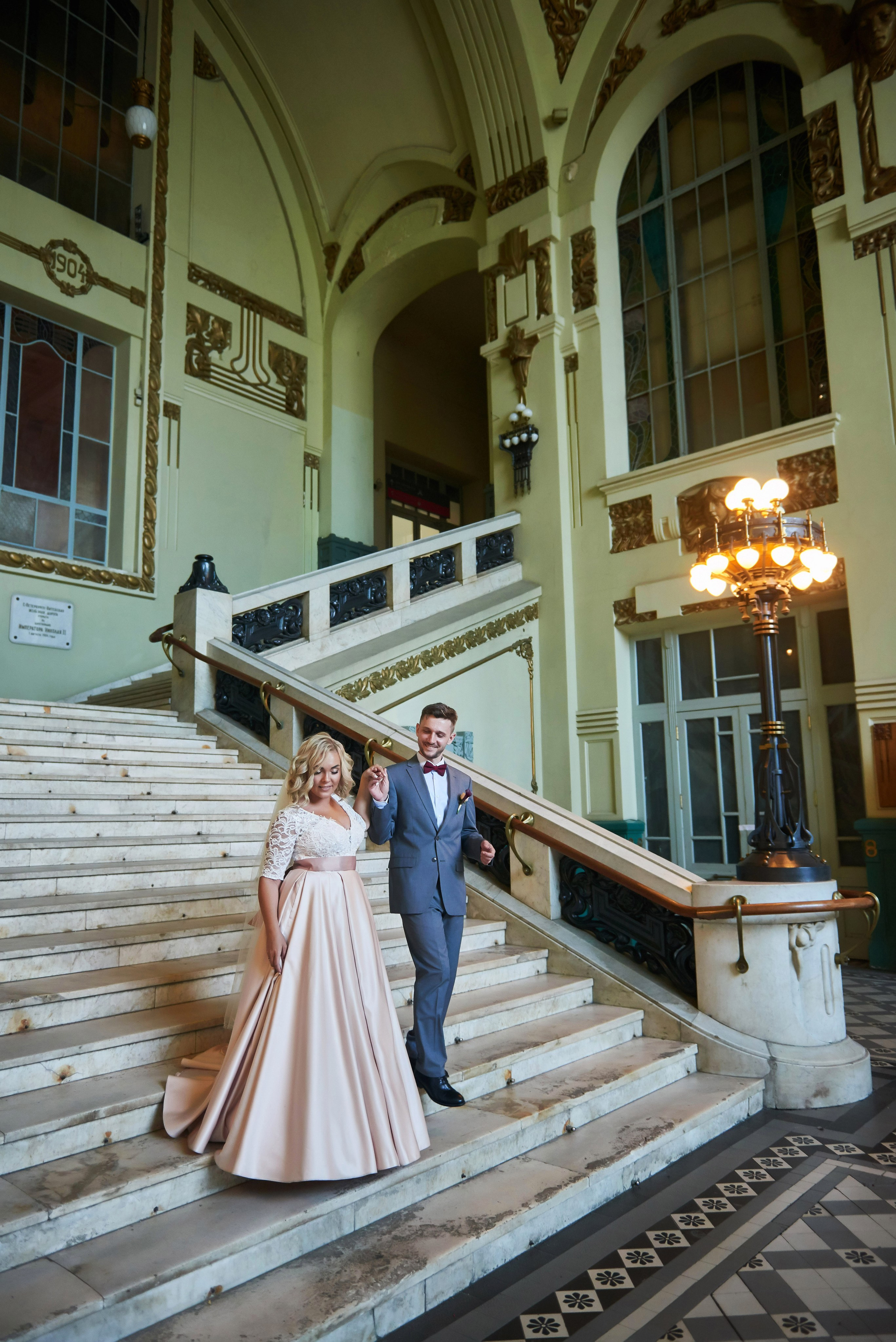 Марта и Анатолий (фотосессия на Витебском вокзале). Портретный, семейный и свадебный фотограф в Санкт-Петербурге и в Пушкине Ширяев Денис