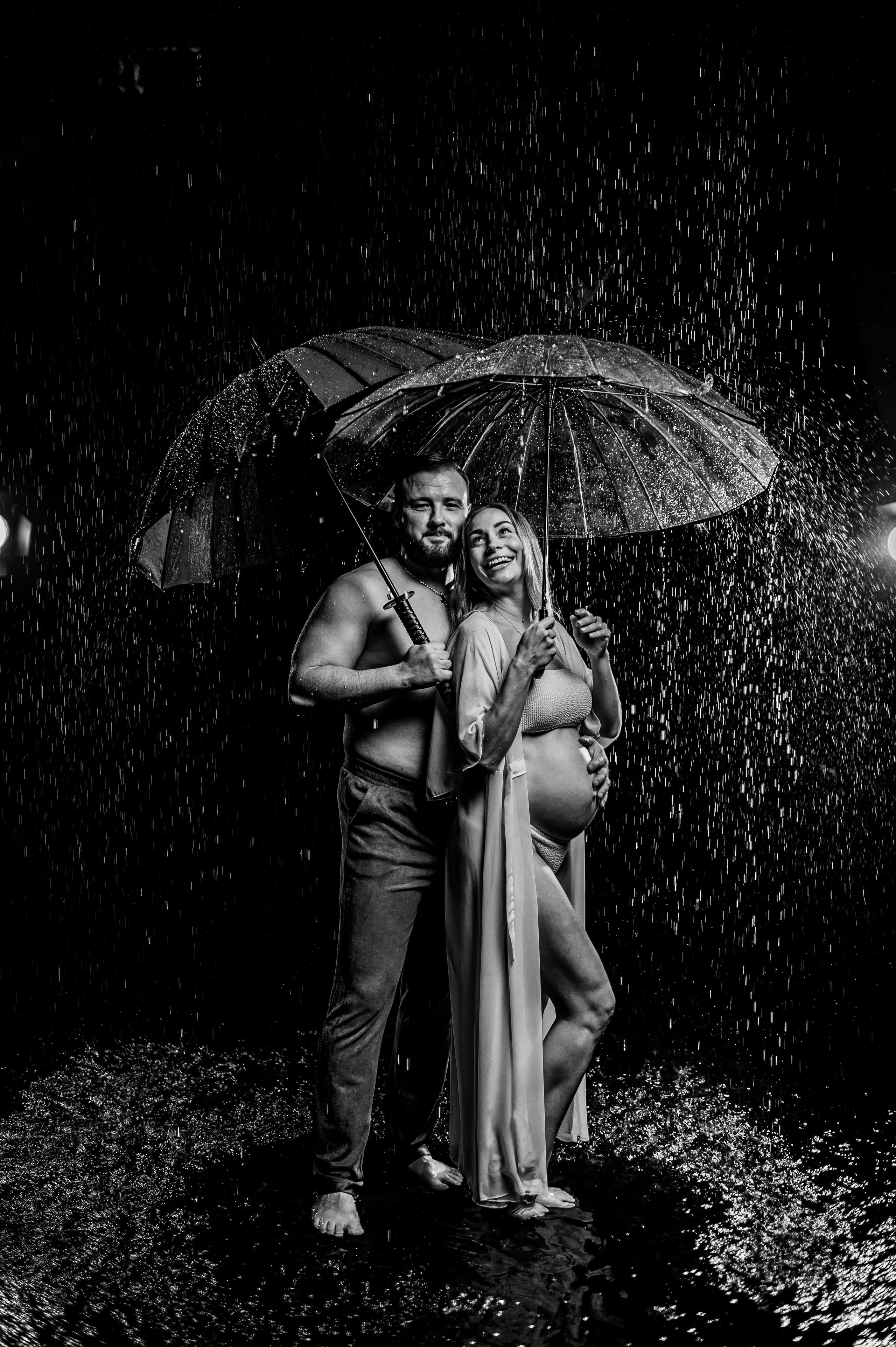 Под дождём. Портретный, семейный и свадебный фотограф в Санкт-Петербурге и в Пушкине Ширяев Денис