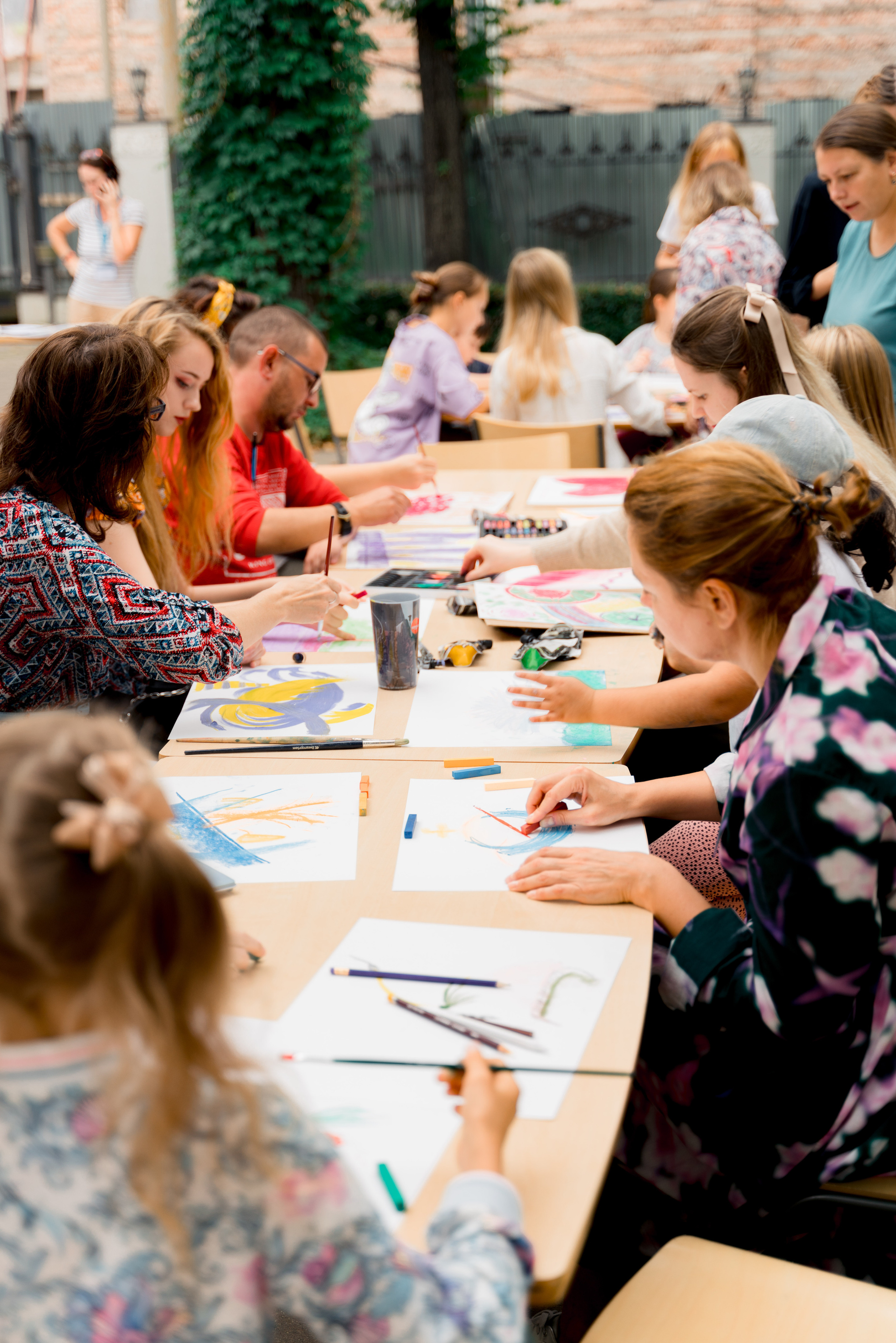 Рисуем вместе | Пушкинский музей. Фотограф репортаж портреты