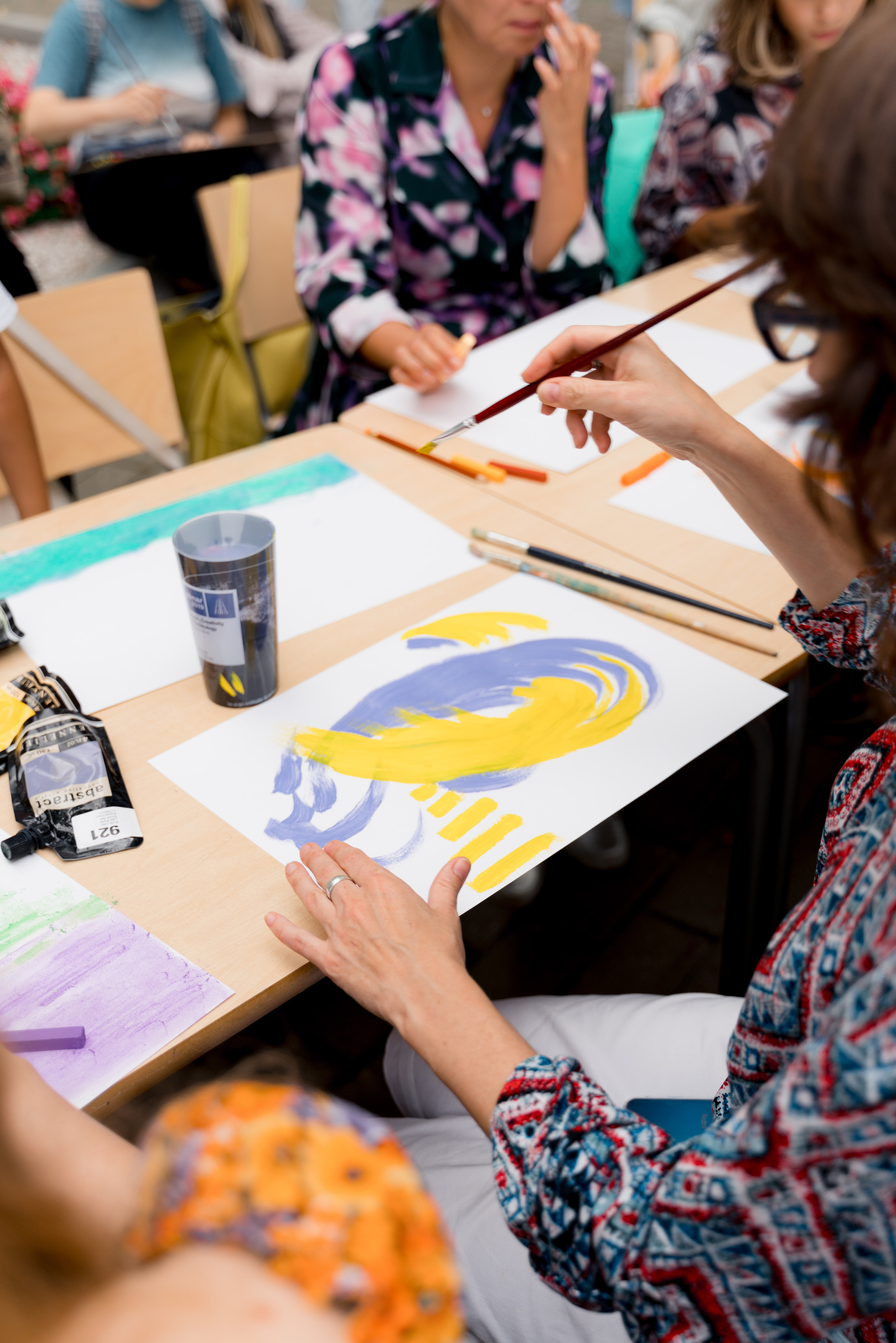 Рисуем вместе | Пушкинский музей. Фотограф репортаж портреты