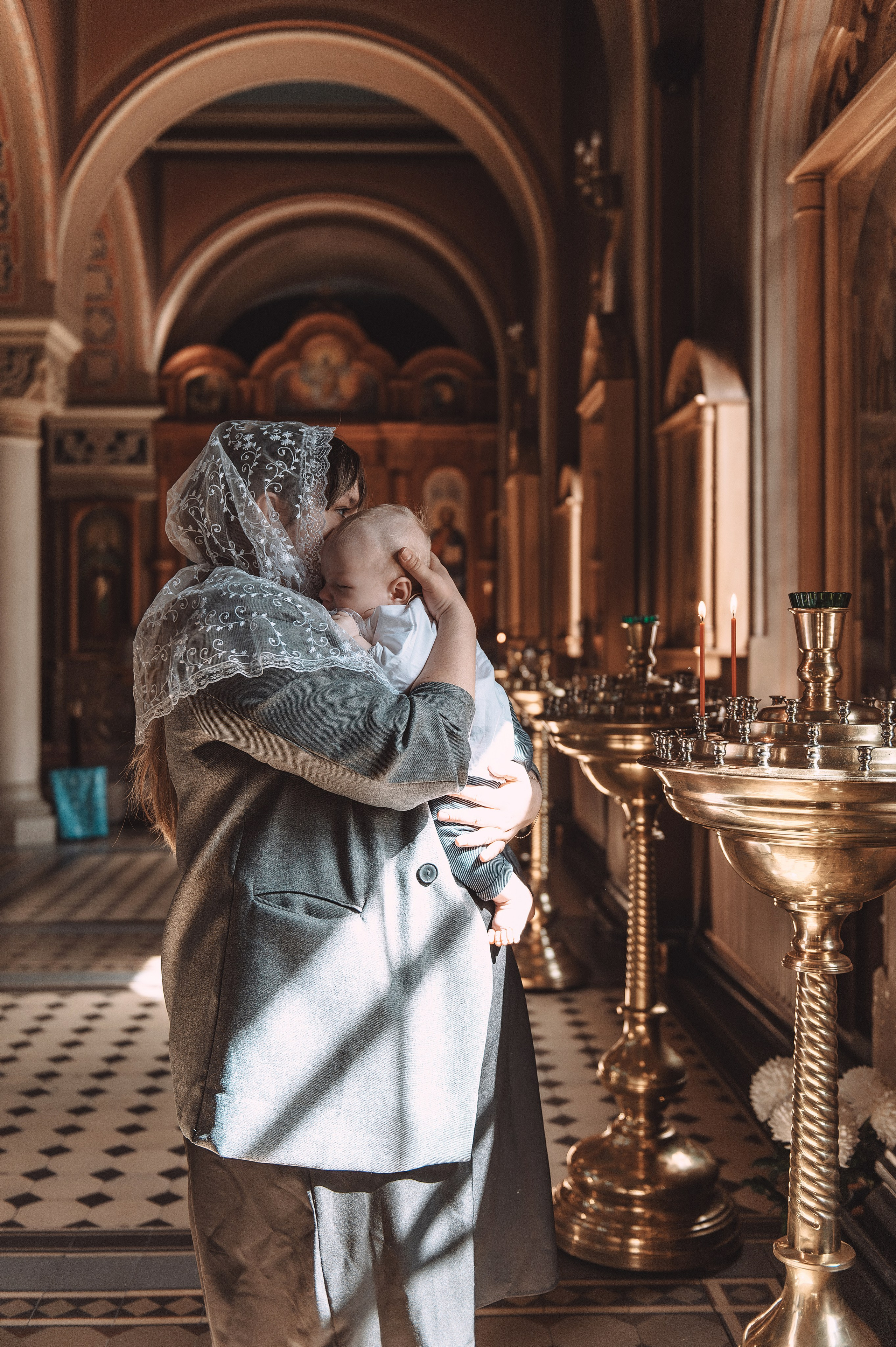 Крещение. Святослава. Свадебный и семейный фотограф в Санкт-Петербурге — Мария Черепанова