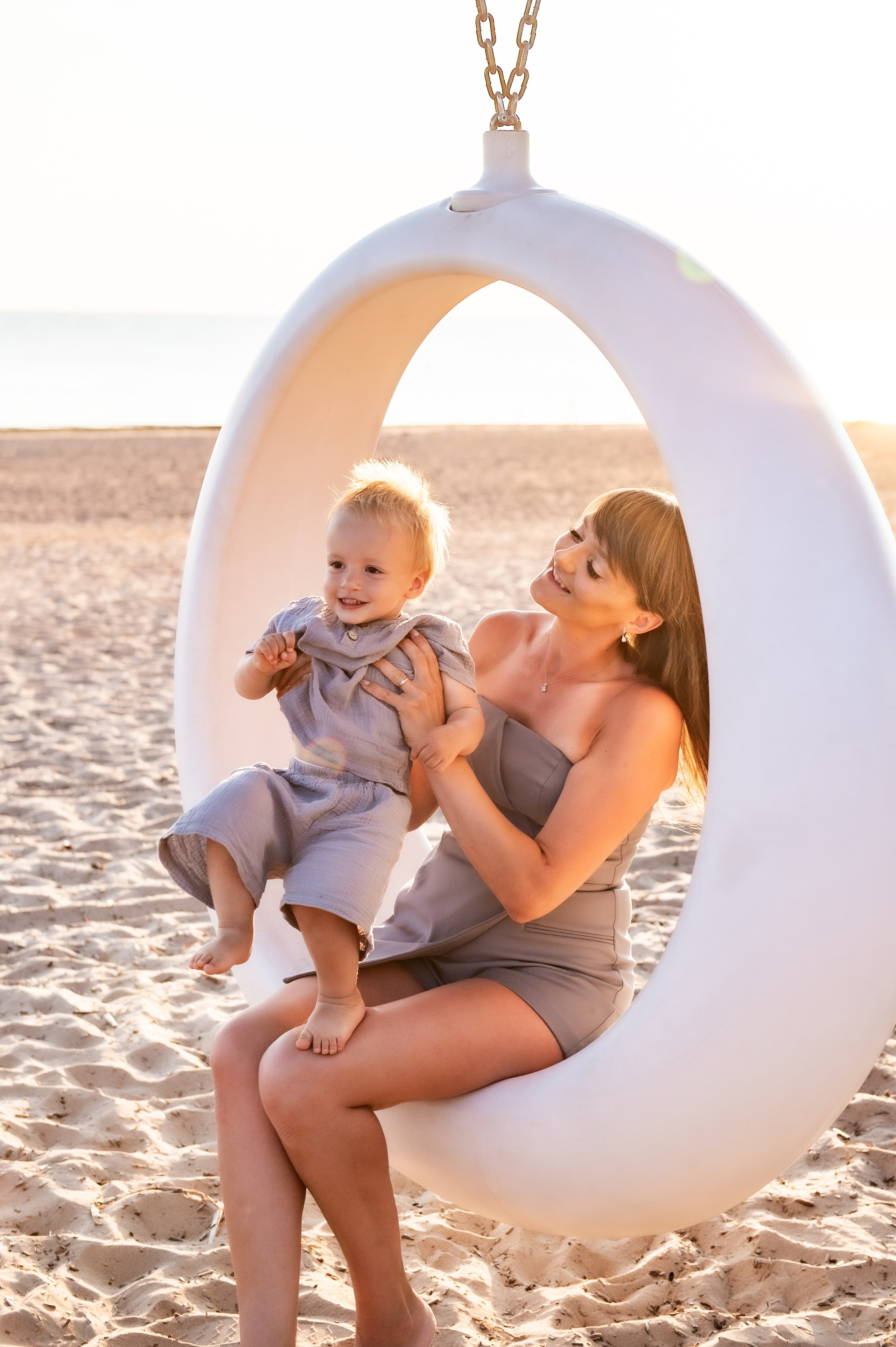 Семейная съемка на пляже. Свадебный и семейный фотограф в Санкт-Петербурге — Мария Черепанова