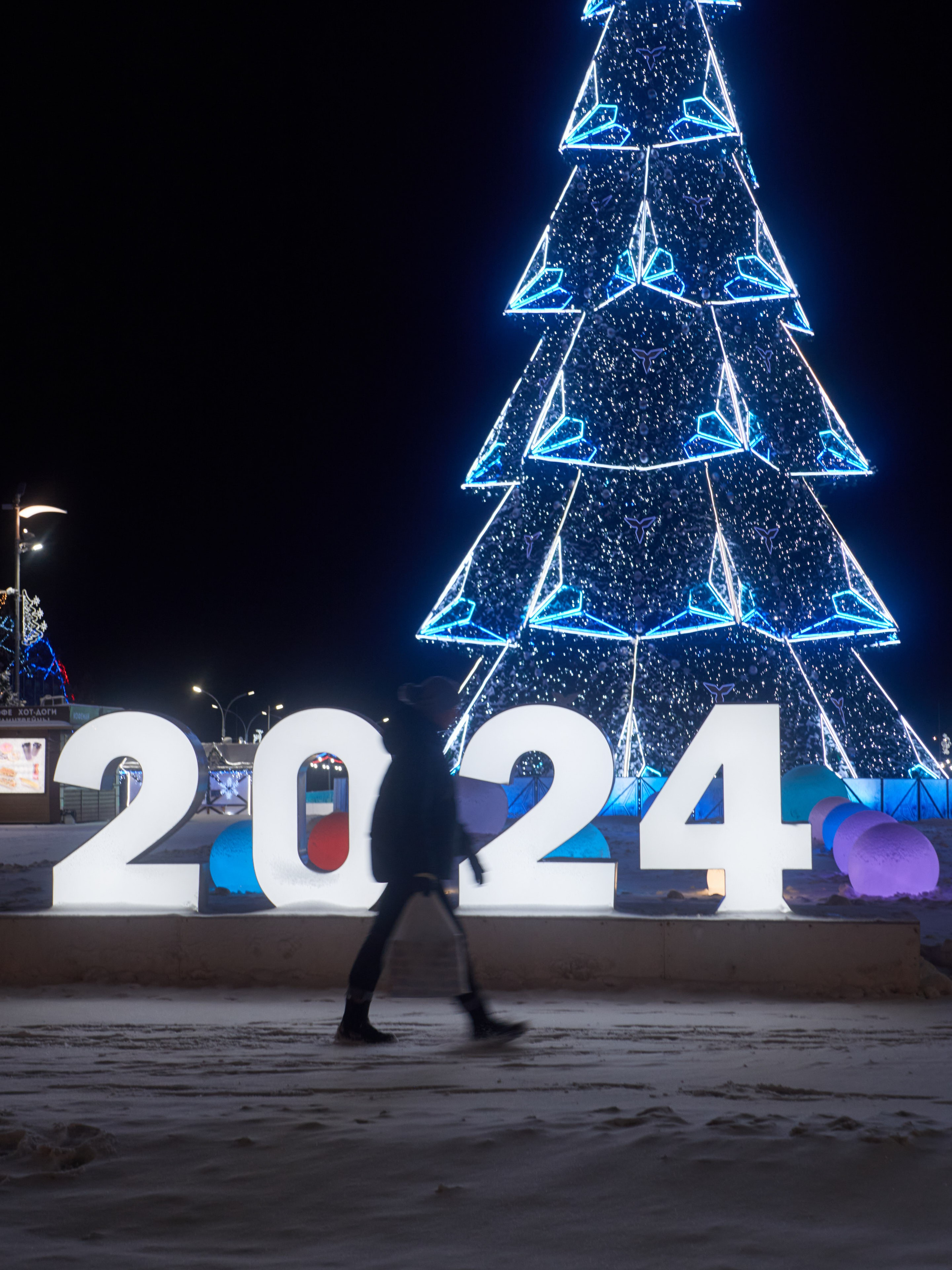 Новогодние виды Самары