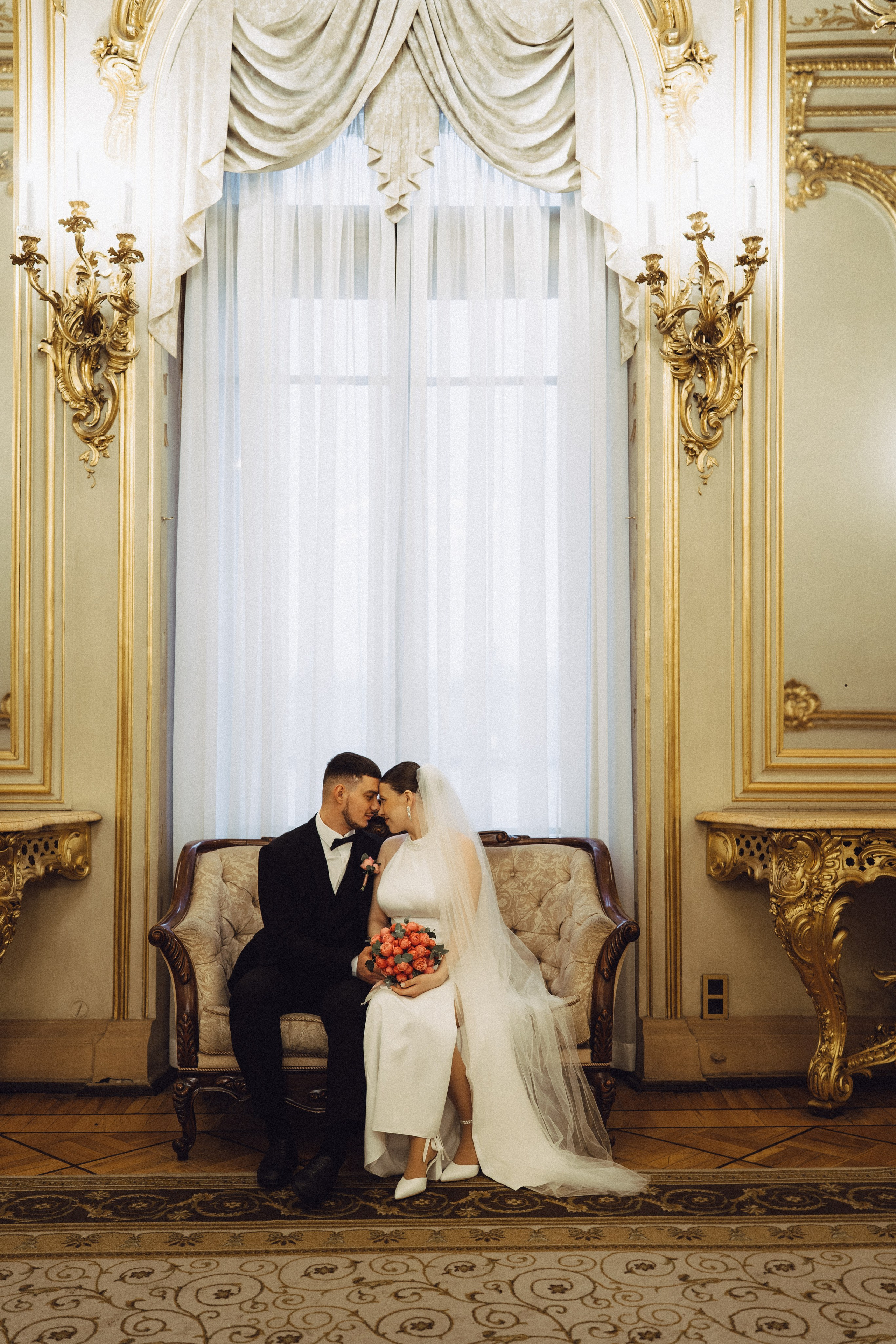СВАДЕБНАЯ СЬЕМКА В ПЕВОМ ДВОРЦЕ БРАКОСОЧЕТАНИЯ. Профессиональный фотограф, Санкт-Петербург — Виктория Богомолова