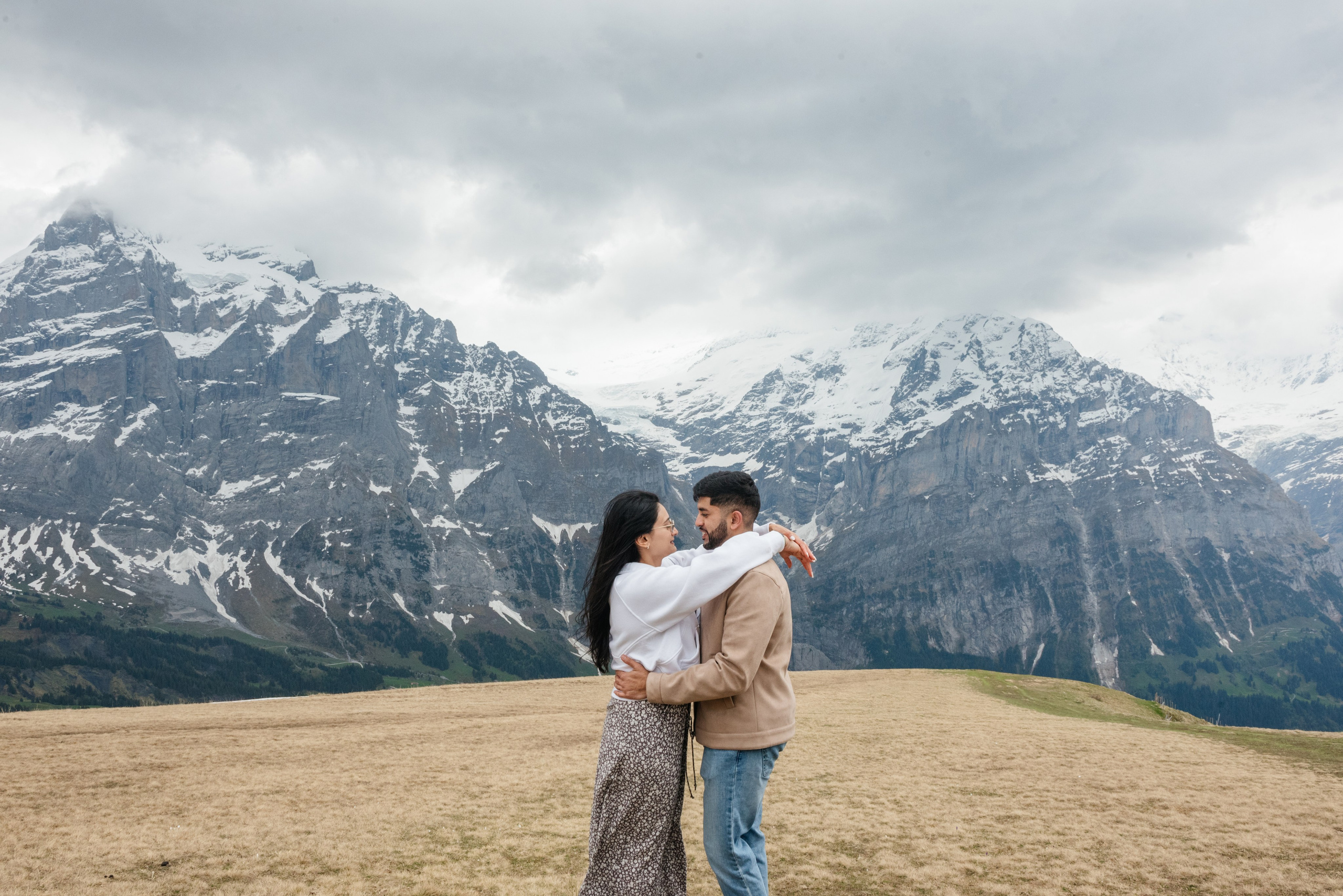 Bijal & Nihar (Grindelwald). Photographer in Interlaken area