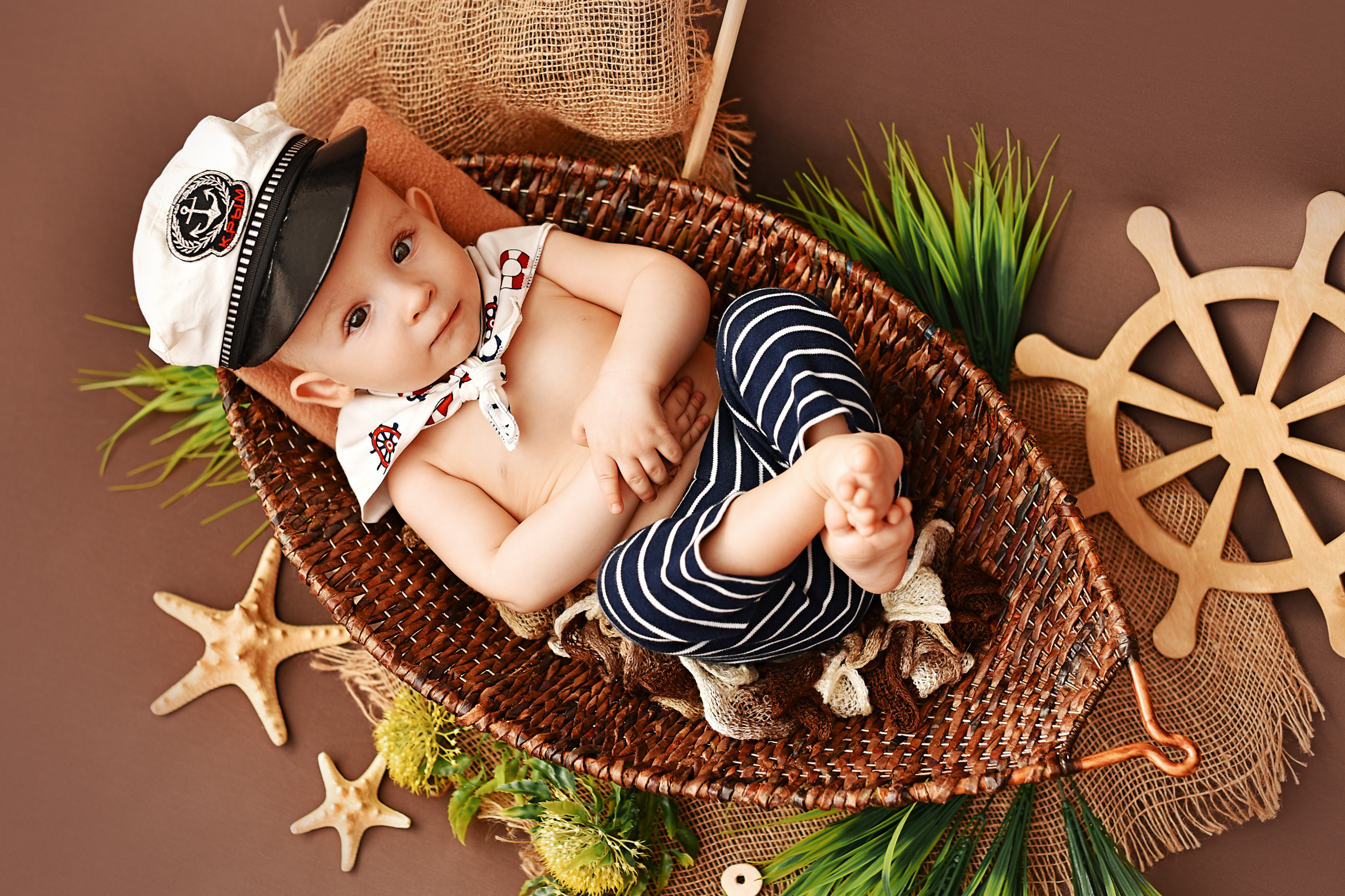 Тимурка — 9 месяцев. Фотограф беременности и новорожденных малышей Анастасия Никитина