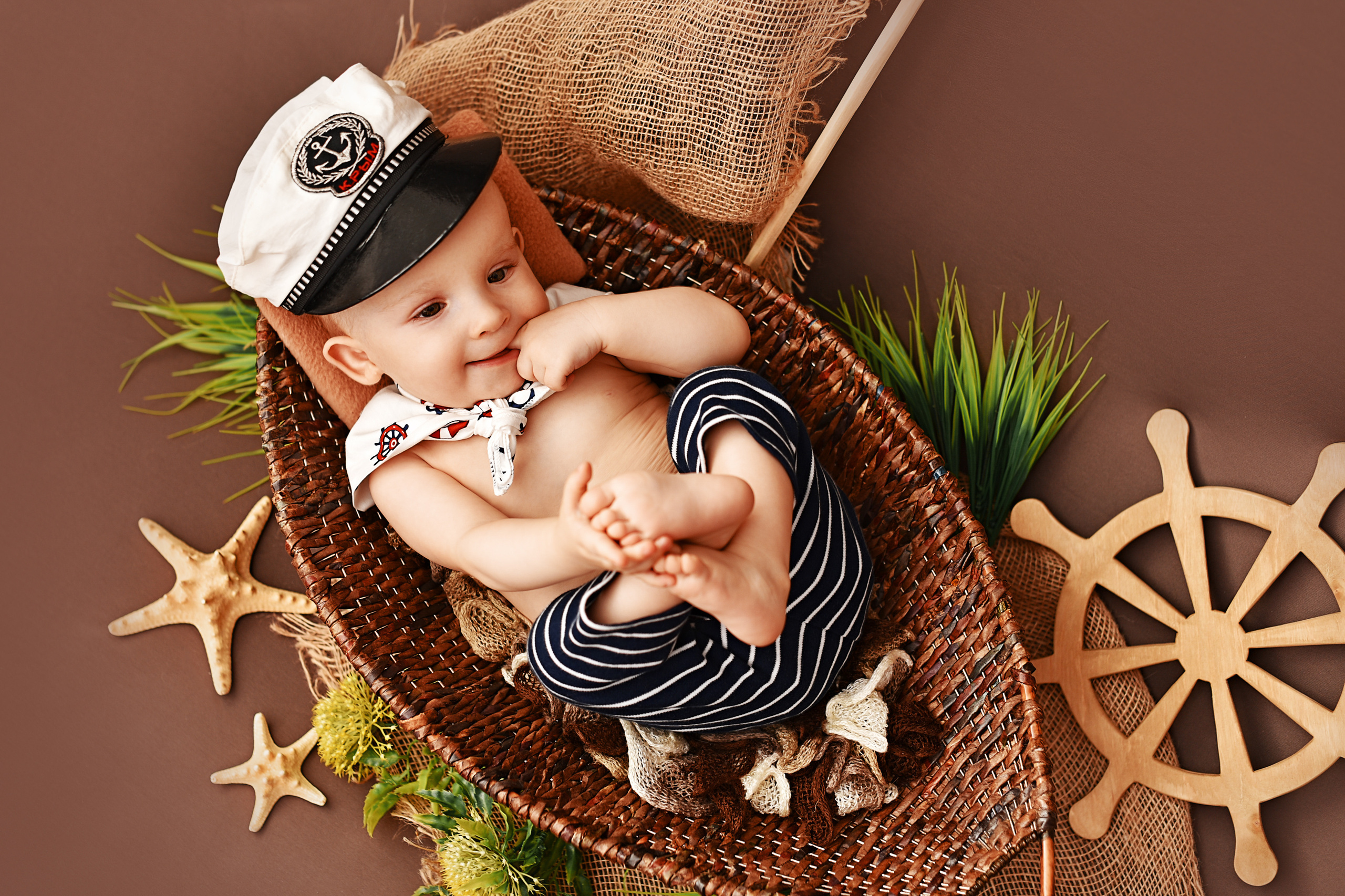 Тимурка — 9 месяцев. Фотограф беременности и новорожденных малышей Анастасия Никитина