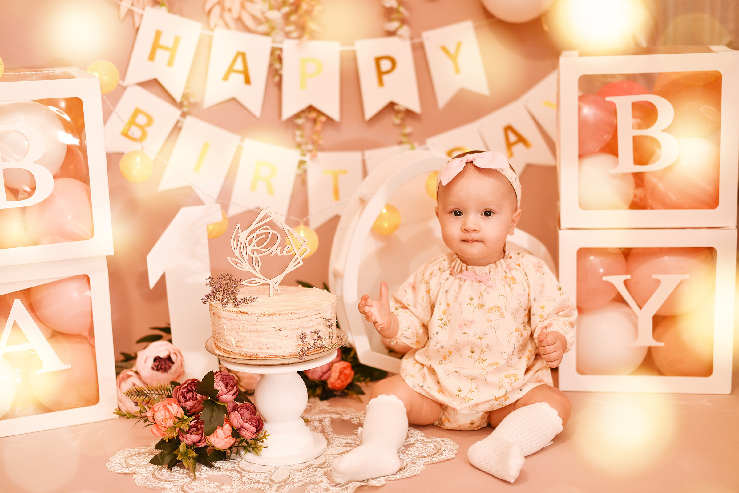 Ульяна — 1 годик. Фотограф беременности и новорожденных малышей Анастасия Никитина