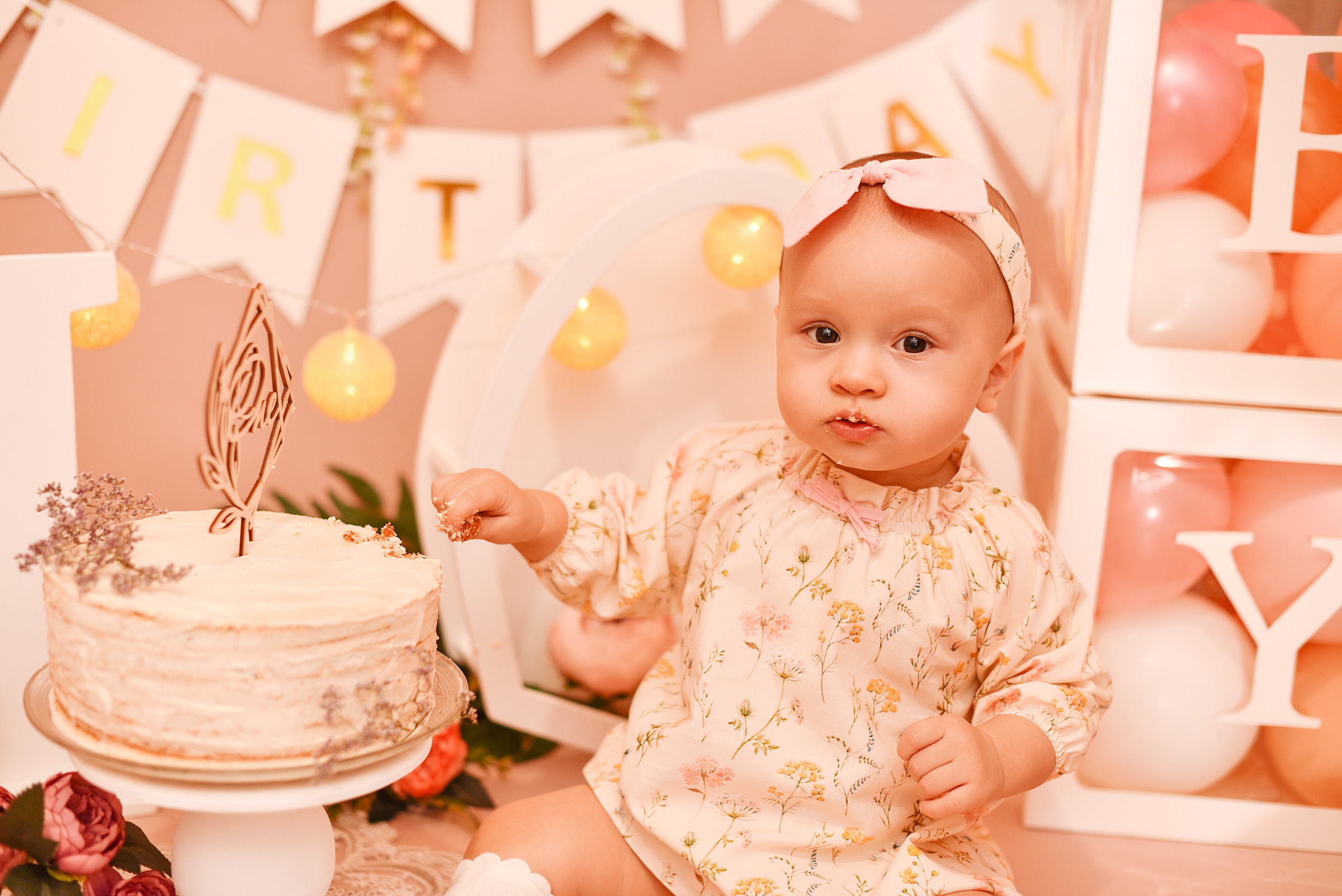 Ульяна — 1 годик. Фотограф беременности и новорожденных малышей Анастасия Никитина