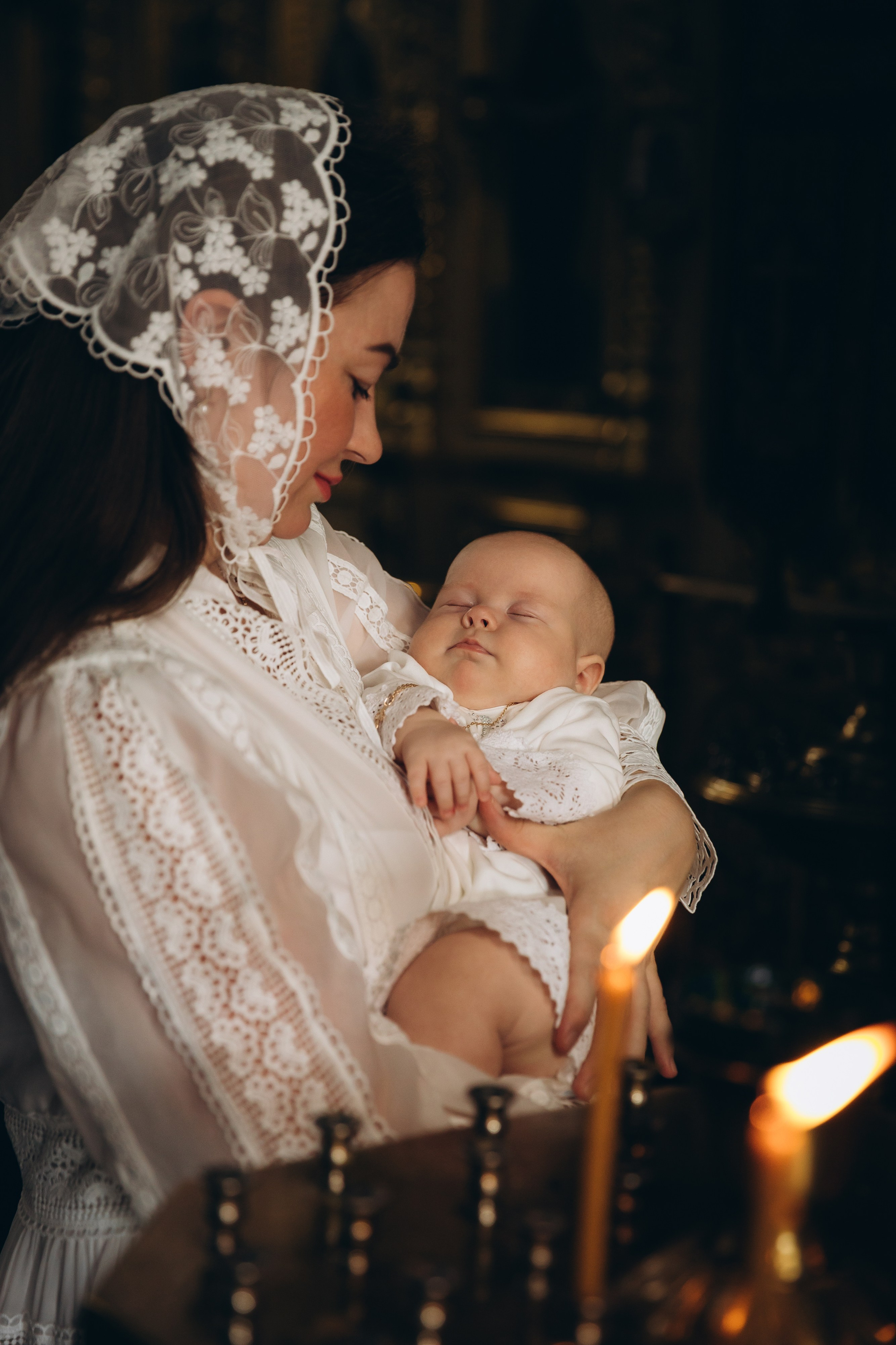 Таинство Крещения Евы. Фотограф в Краснодаре Алла Потоцкая