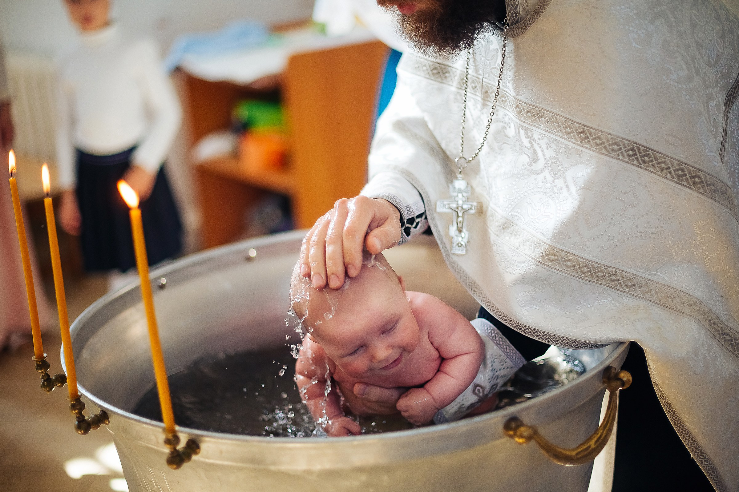 Крещение Семеона. Семейный и свадебный фотограф в Москве Леванова Александра