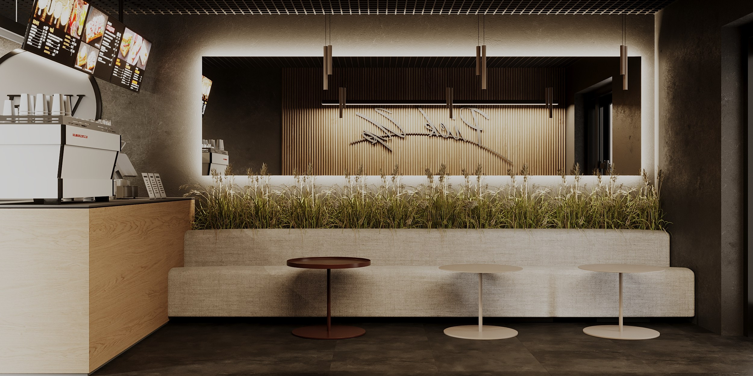 Кофейня в Красногорске. Студия дизайна интерьера в Москве Калараш Александр