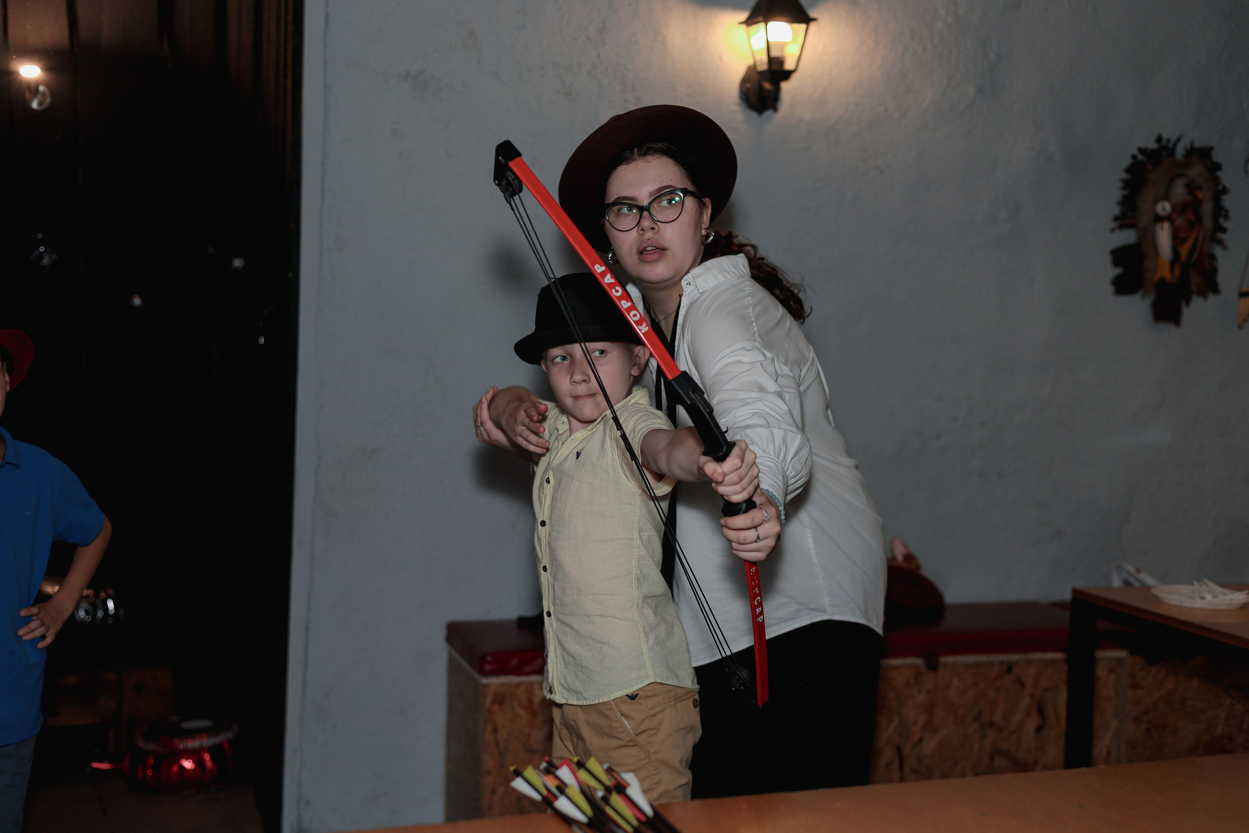 День рождение в стрелковом клубе. Фотограф Надршина Лилия