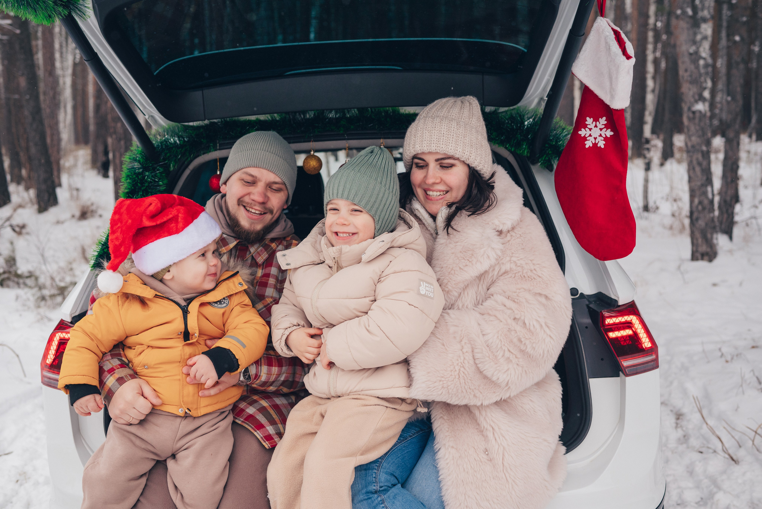 Кирилл & Алина с детьми. Семейный и детский фотограф в Екатеринбурге Валерия Нагибина
