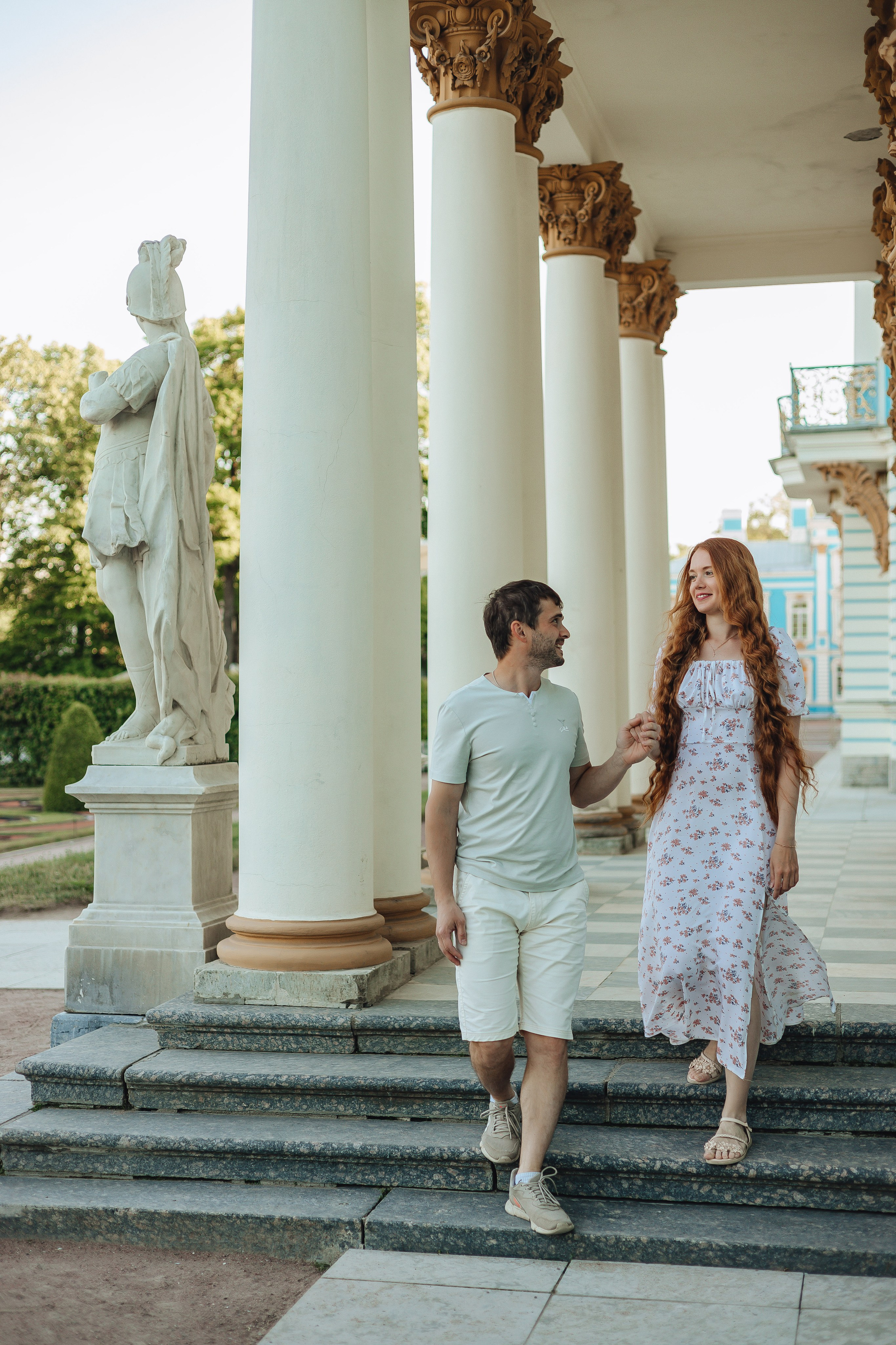 Прогулка по Царскому Селу. Свадебный и семейный фотограф Пушкин Царское Село СПБ Питер Санкт-Петербург и Рязань Ольга Козлова