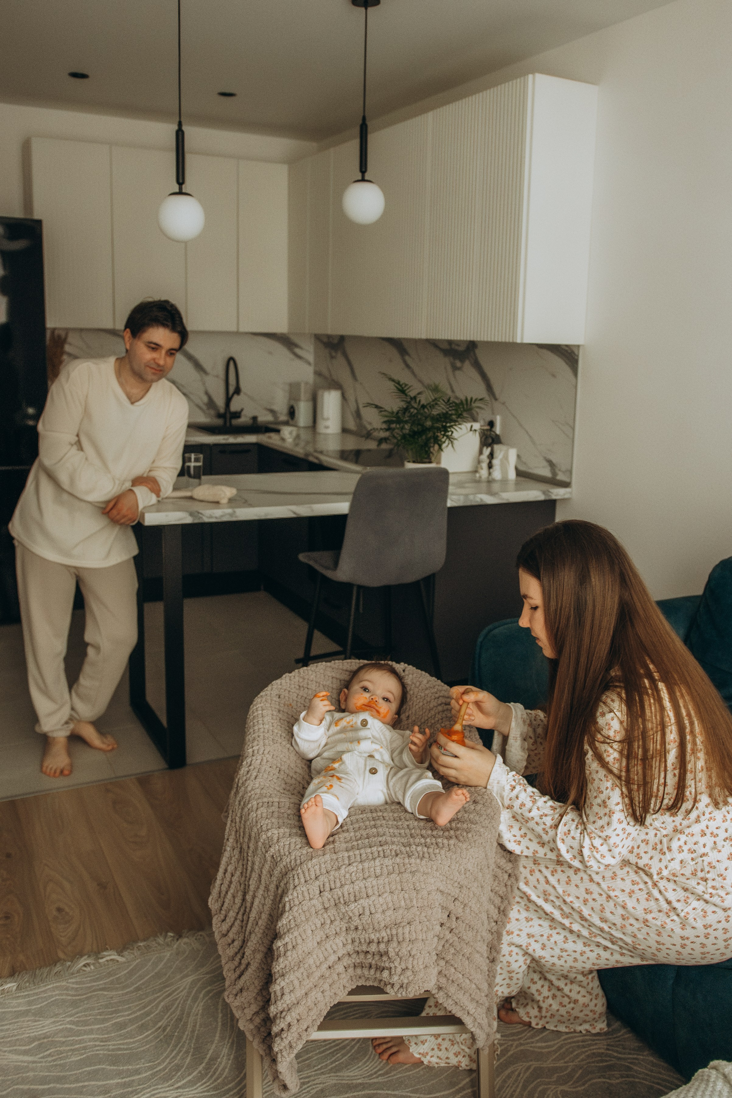 Первые полгода. Гаврилова Настя семейный фотограф lifestyle в Москве