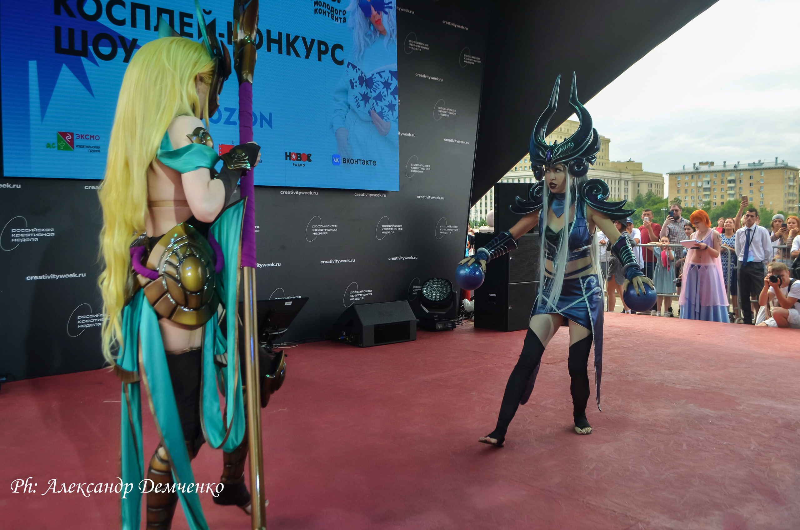 Фотосессия в Парке Горького на Лидеры молодого контента