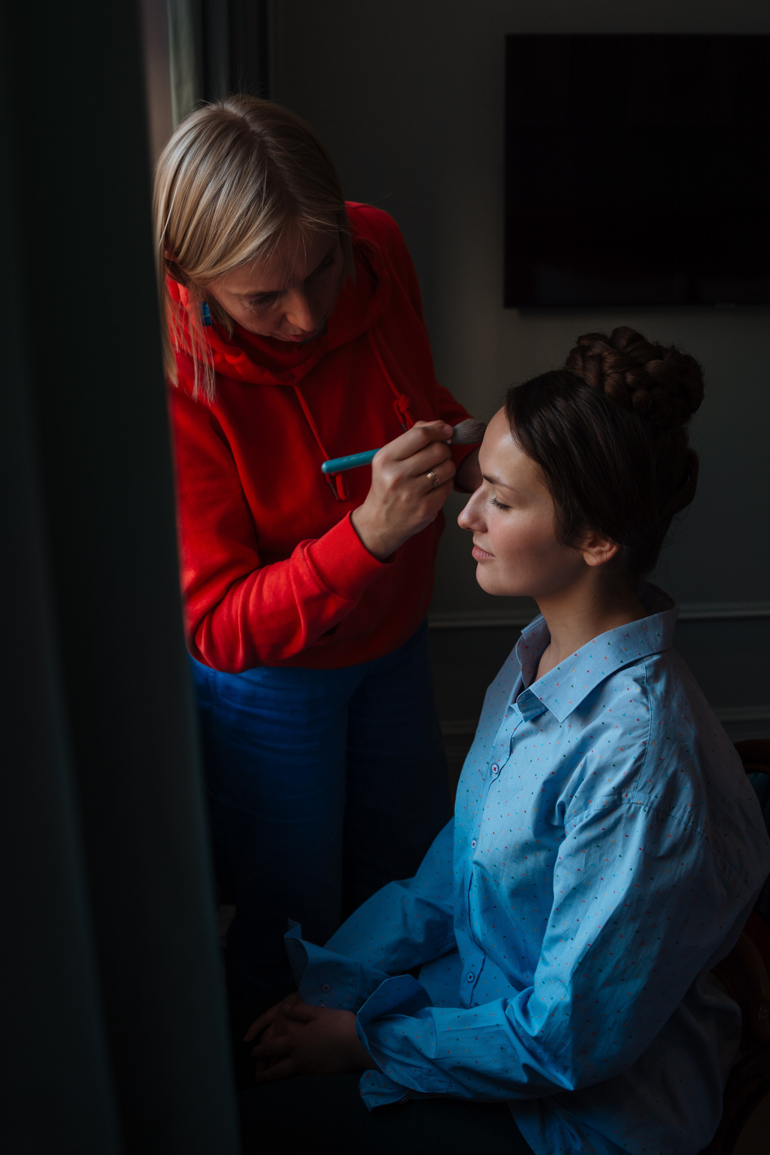 Пушкин в отеле «Оболенский». Съёмка ролика для конкурса. Портретный фотограф в Санкт-Петербурге Дмитриева Наталия