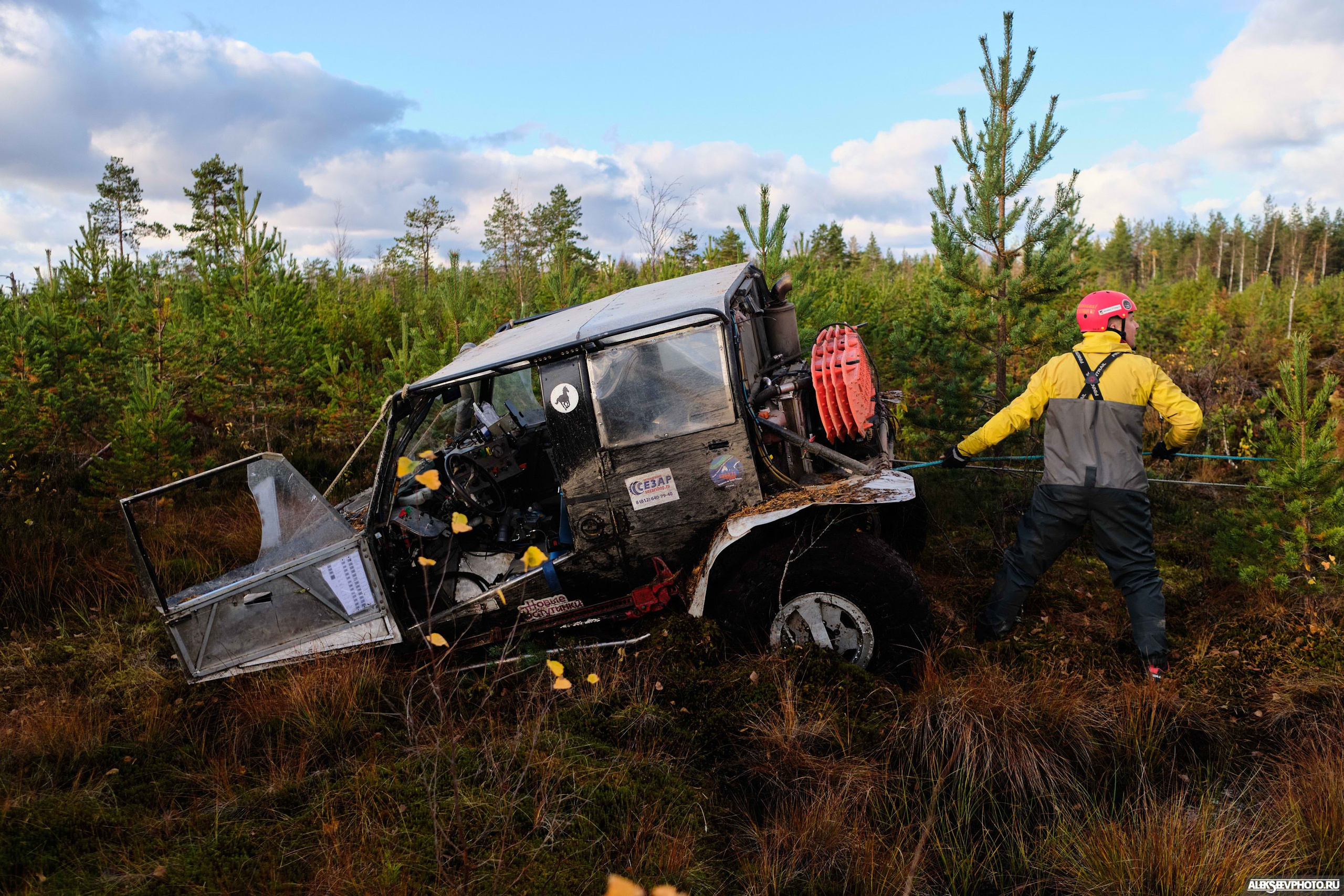 2021.10.17 — Финал чемпионата СЗФО по трофи-рейдам — 1 день. Фотограф Алексей Алексеев