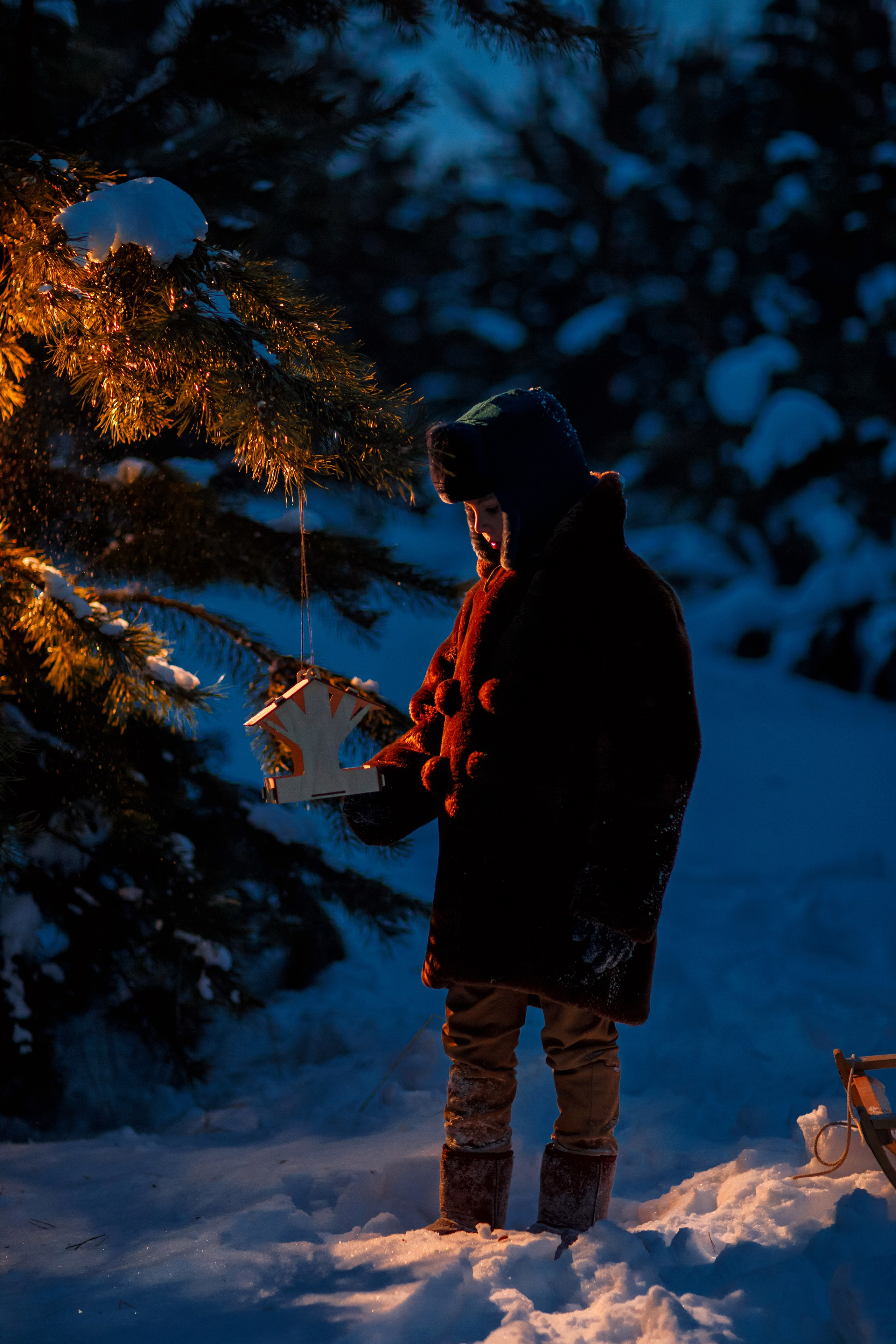 Егерь и внуки. Детский и семейный фотограф в Пензе Лена бешенова