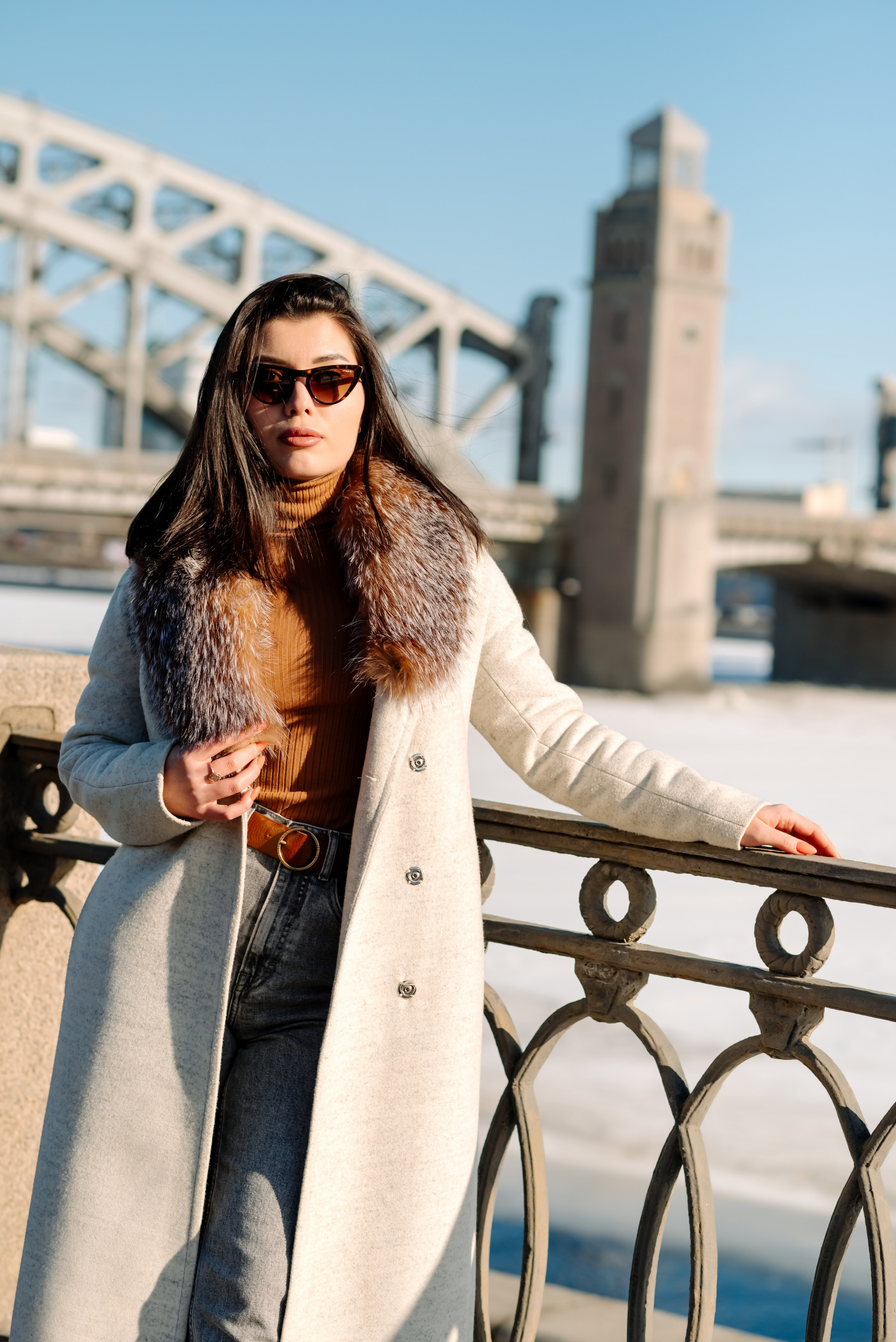 Большеохтинский мост. Свадебный и сеейный фотограф в Санкт-Петербурге Елена Худякова