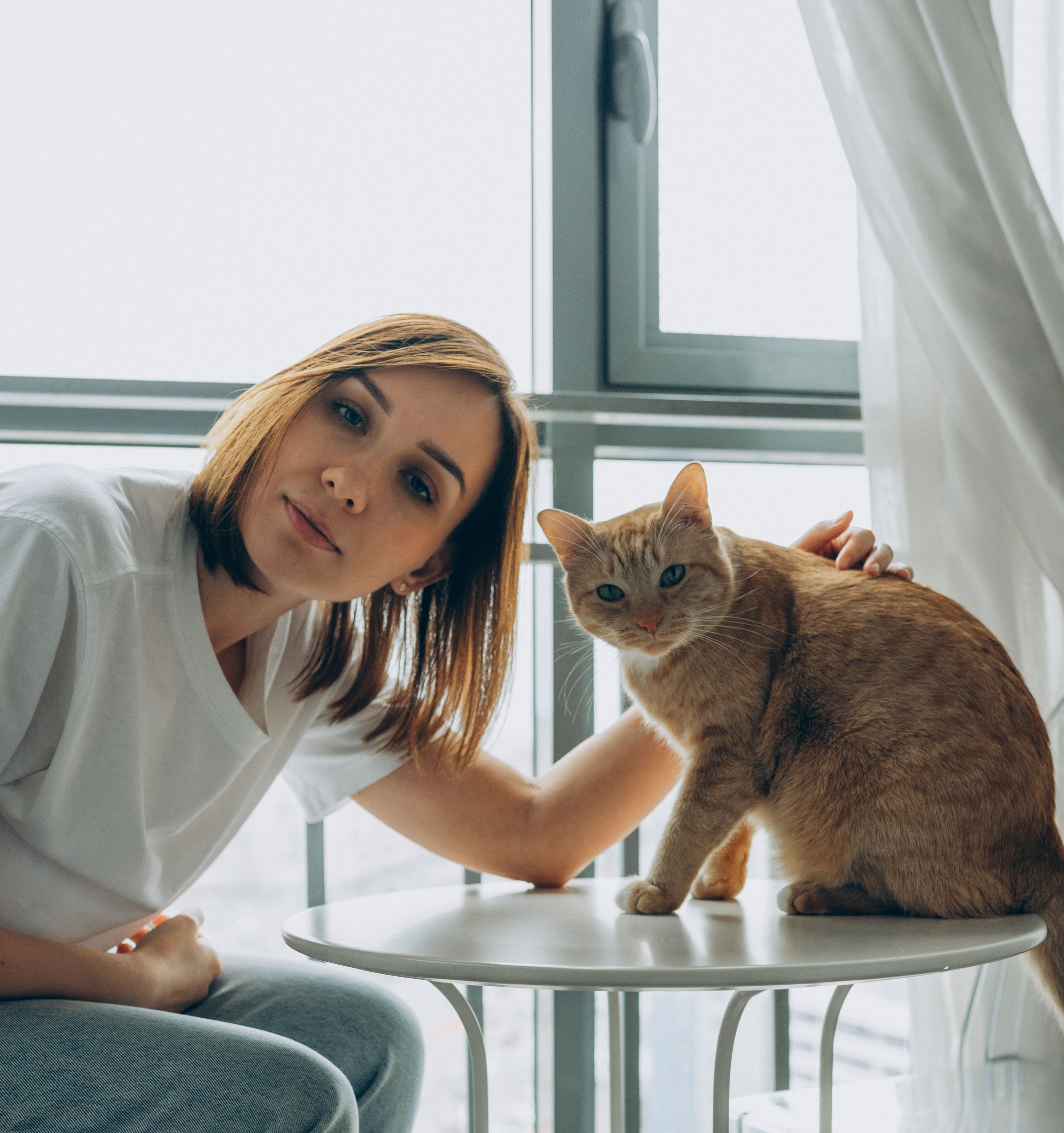 Даша и Брукс. Фотограф анималист в Спб недорого Олеся Майорова