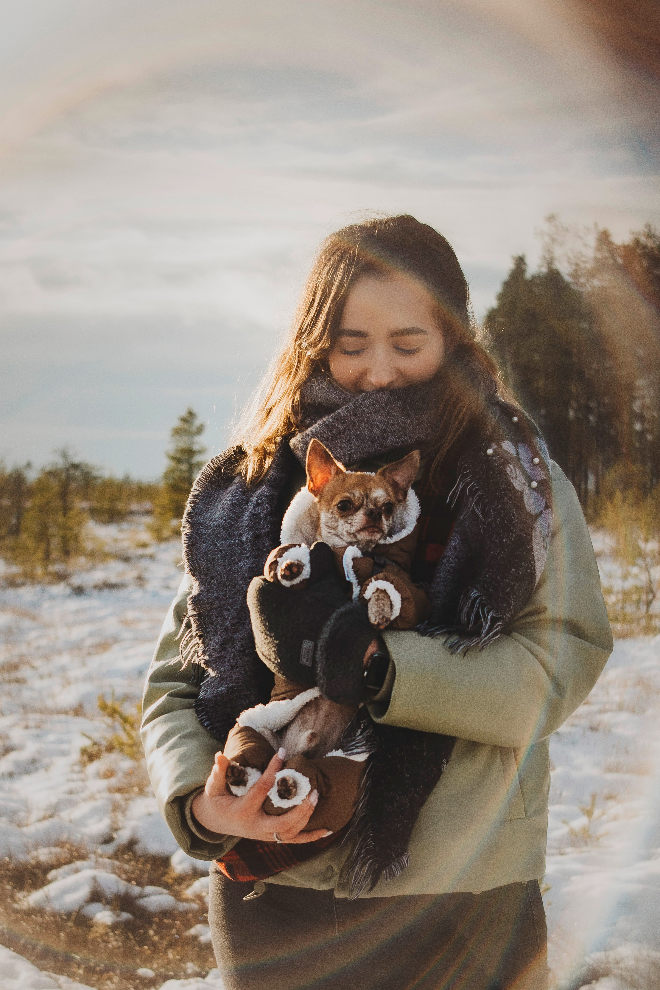 Наталия и Боря. Фотограф анималист в Спб недорого Олеся Майорова