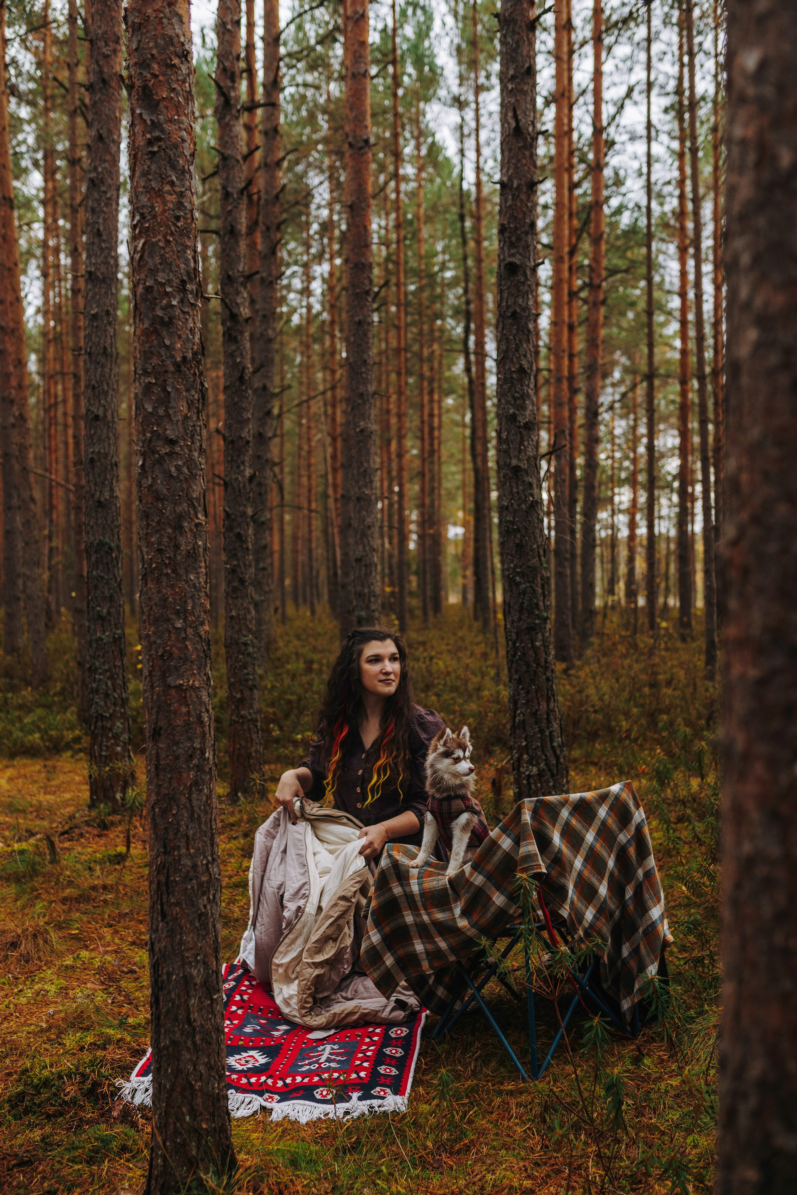 Катерина и Дрэка. Фотограф анималист в Спб недорого Олеся Майорова