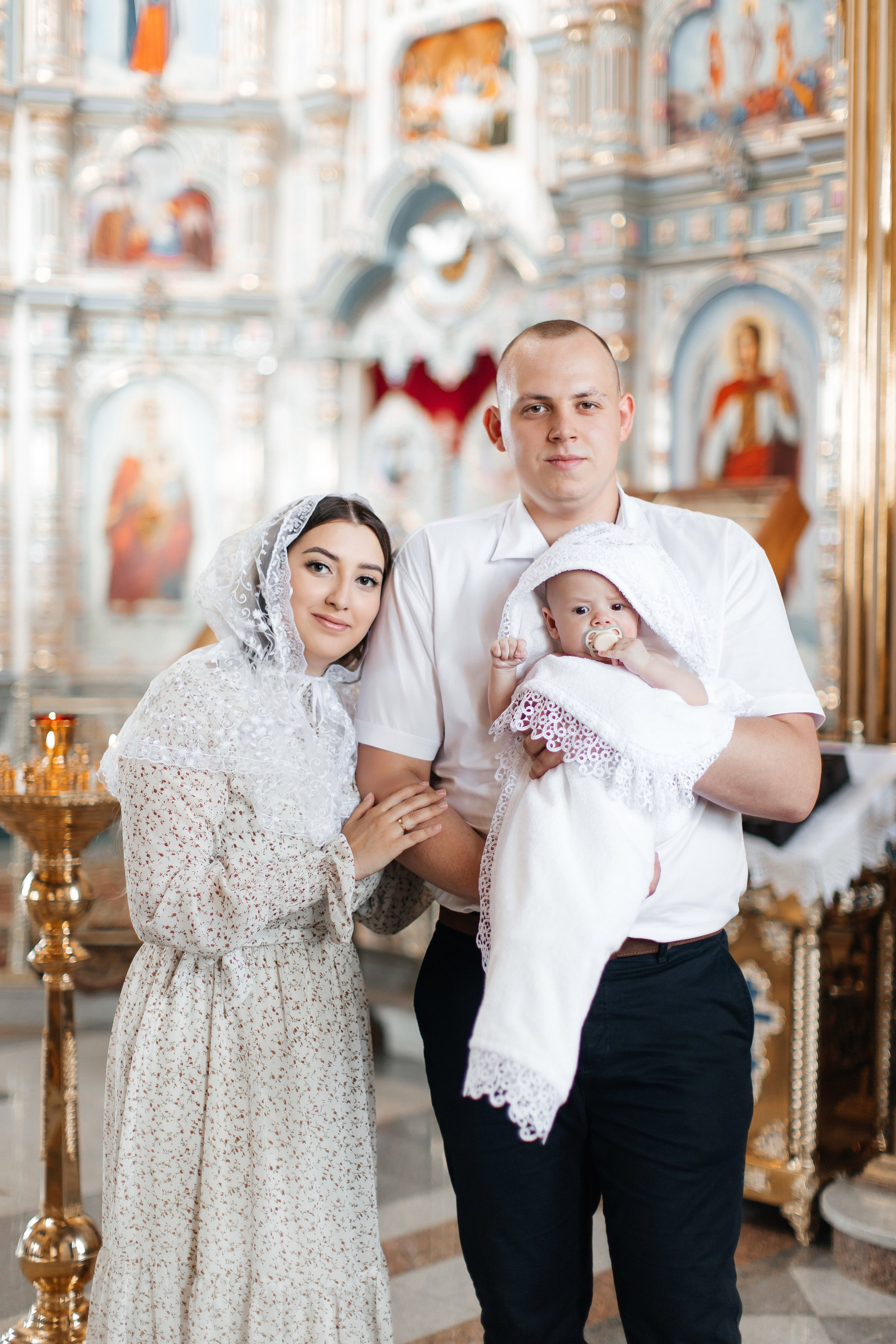 Таинство Крещения. Фотограф Лиана Артемова в Пензе