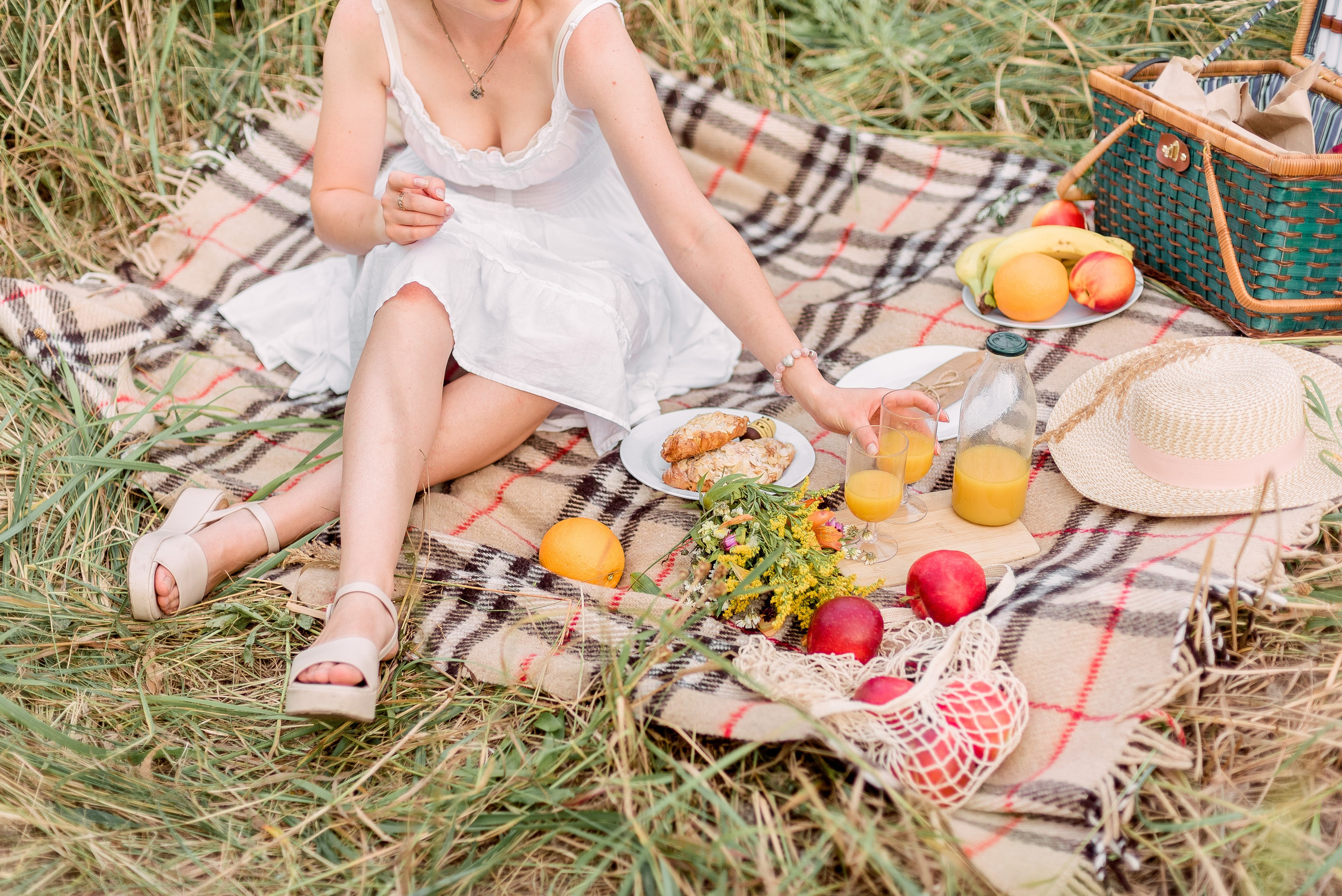 В поле. Фотограф Юлия Попова