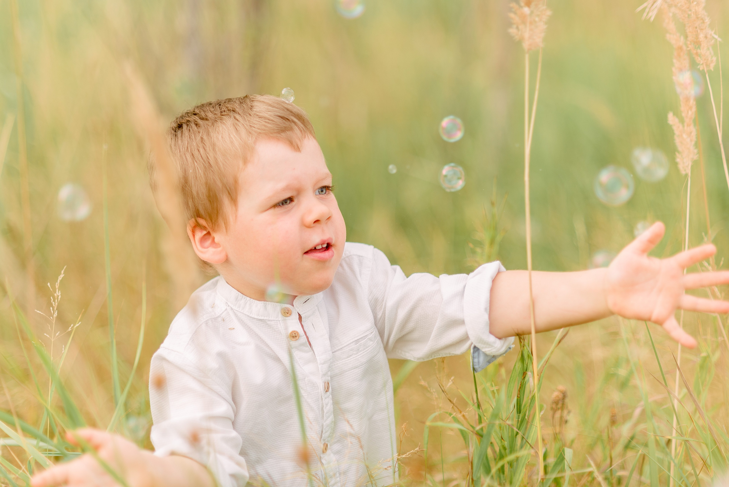 В поле. Фотограф Юлия Попова