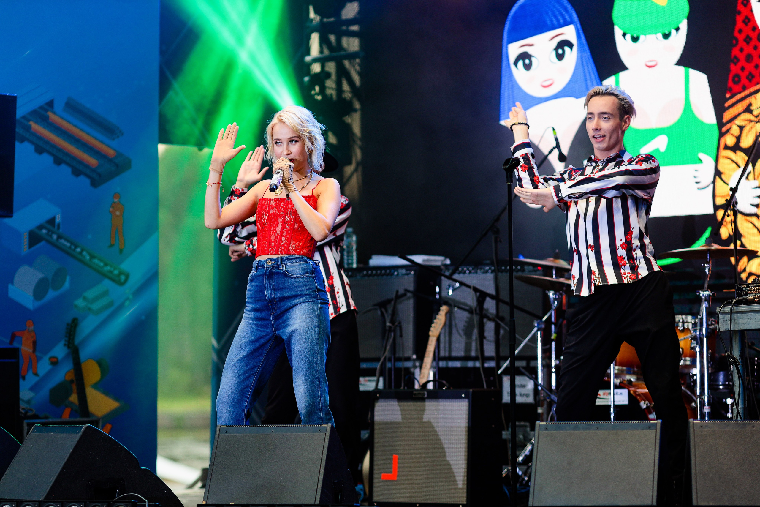 Backstage Чиж и Клава Кока. Фотограф Юрий Клим | Москва