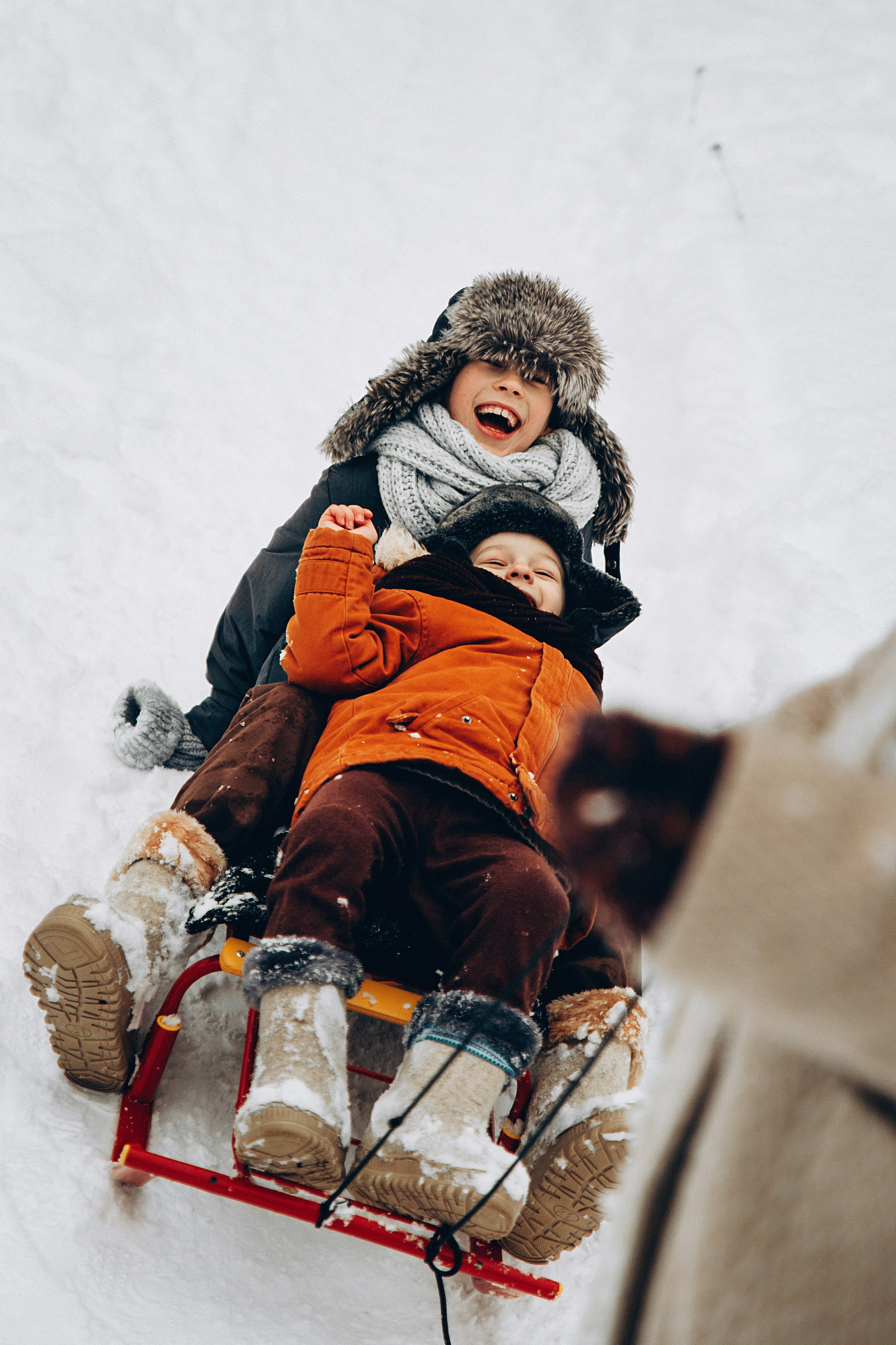 Зимние радости. Репортажный и детский фотограф в Минске