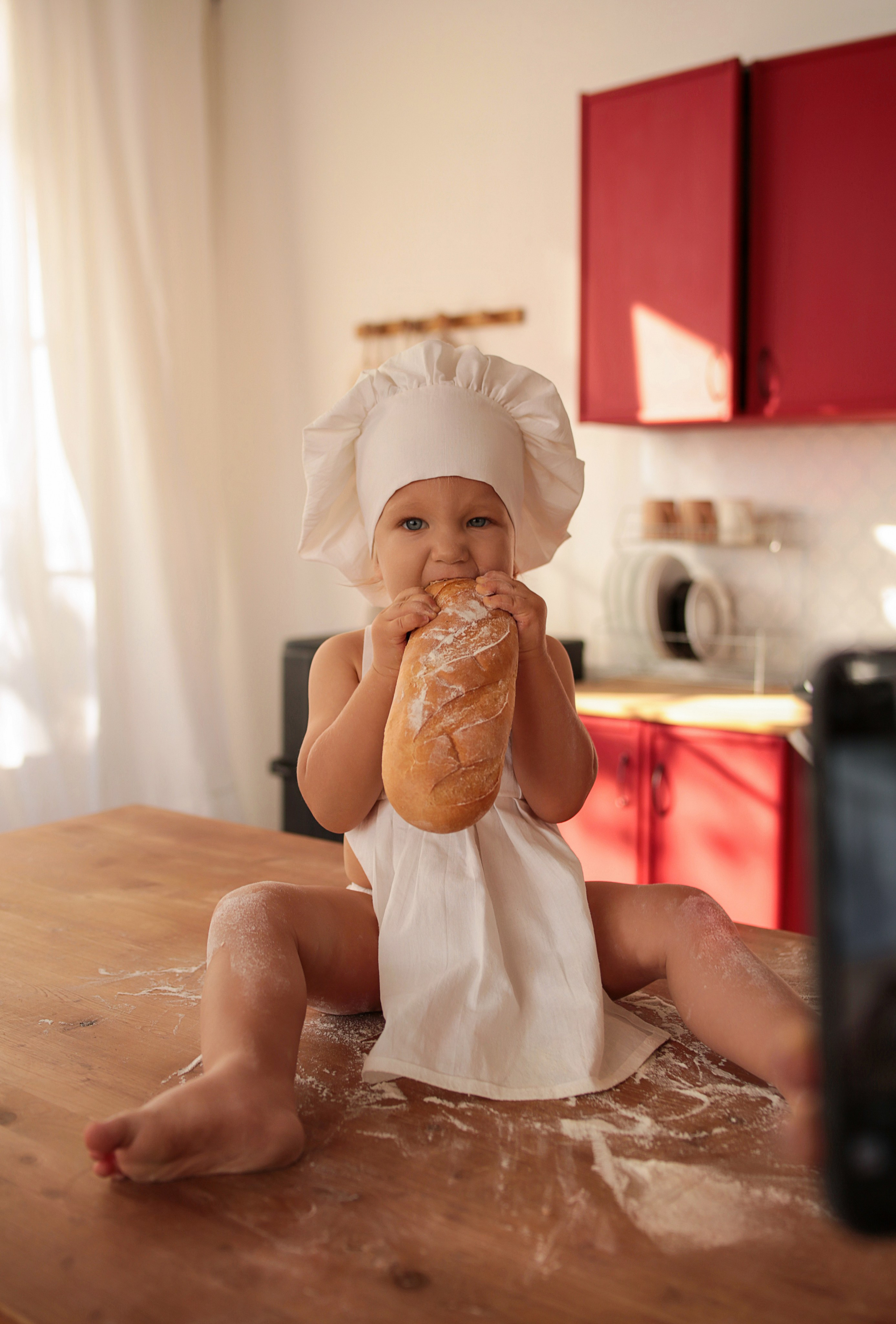 Маленький поваренок. Семейный фотограф в городе Саратове — Анна
