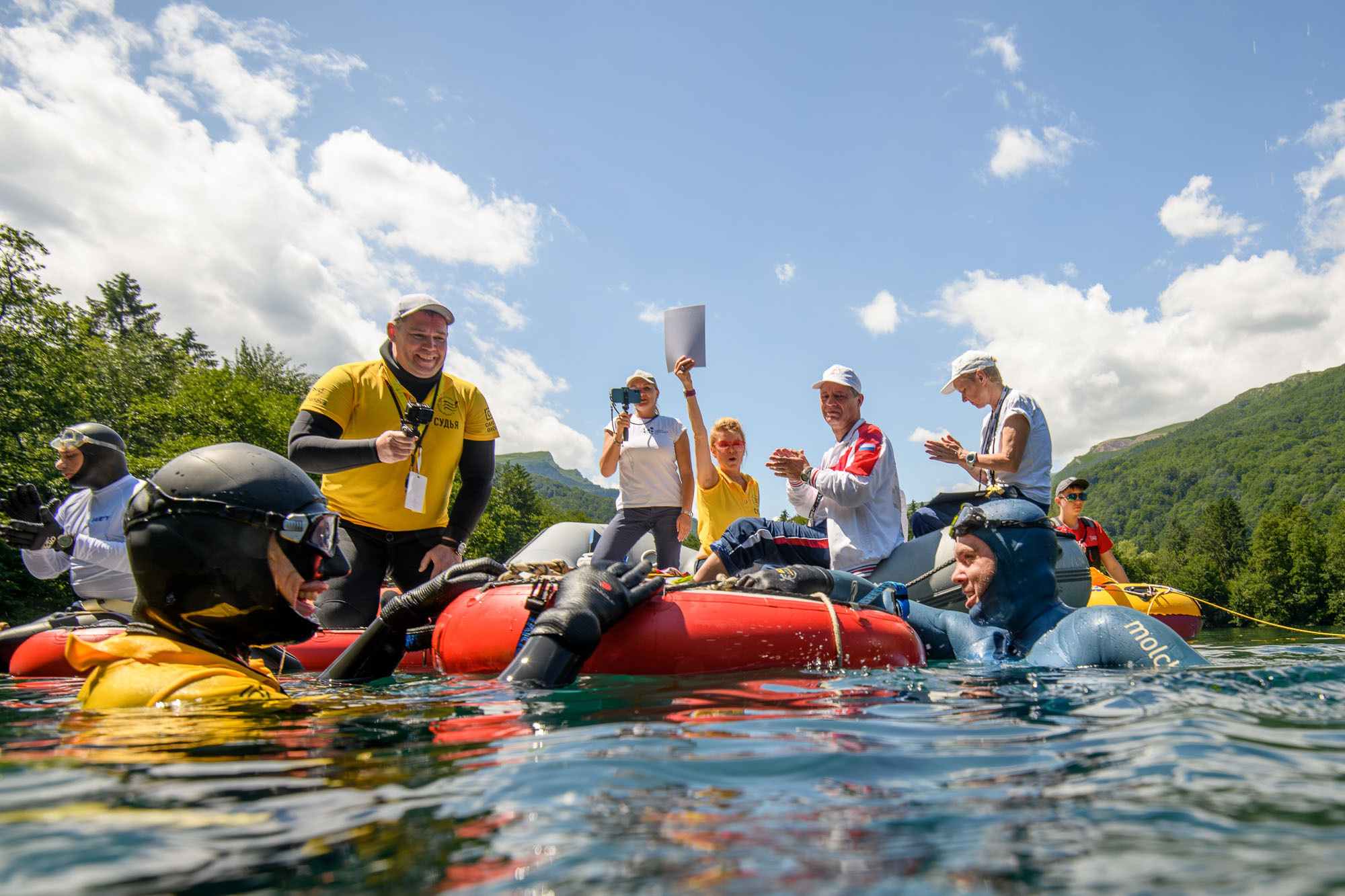 Фоторепортаж с чемпионата России по фридайвингу. Профессиональная фотосъемка. Ростов-на-Дону